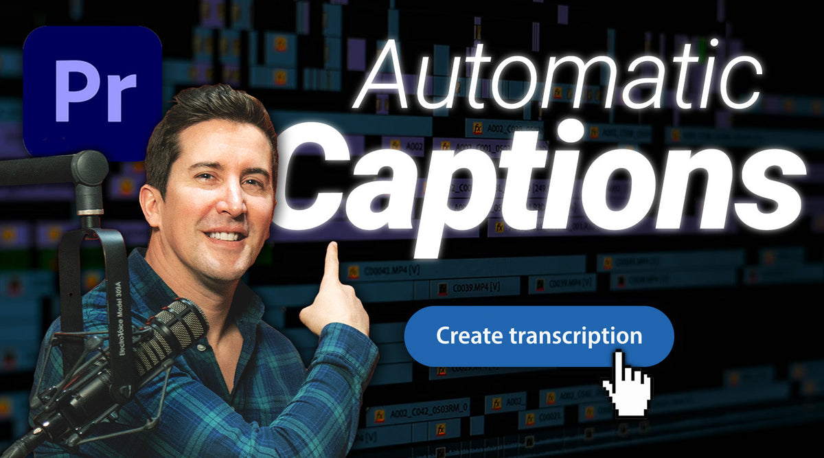 How to Automatically Generate Captions in Adobe Premiere Pro