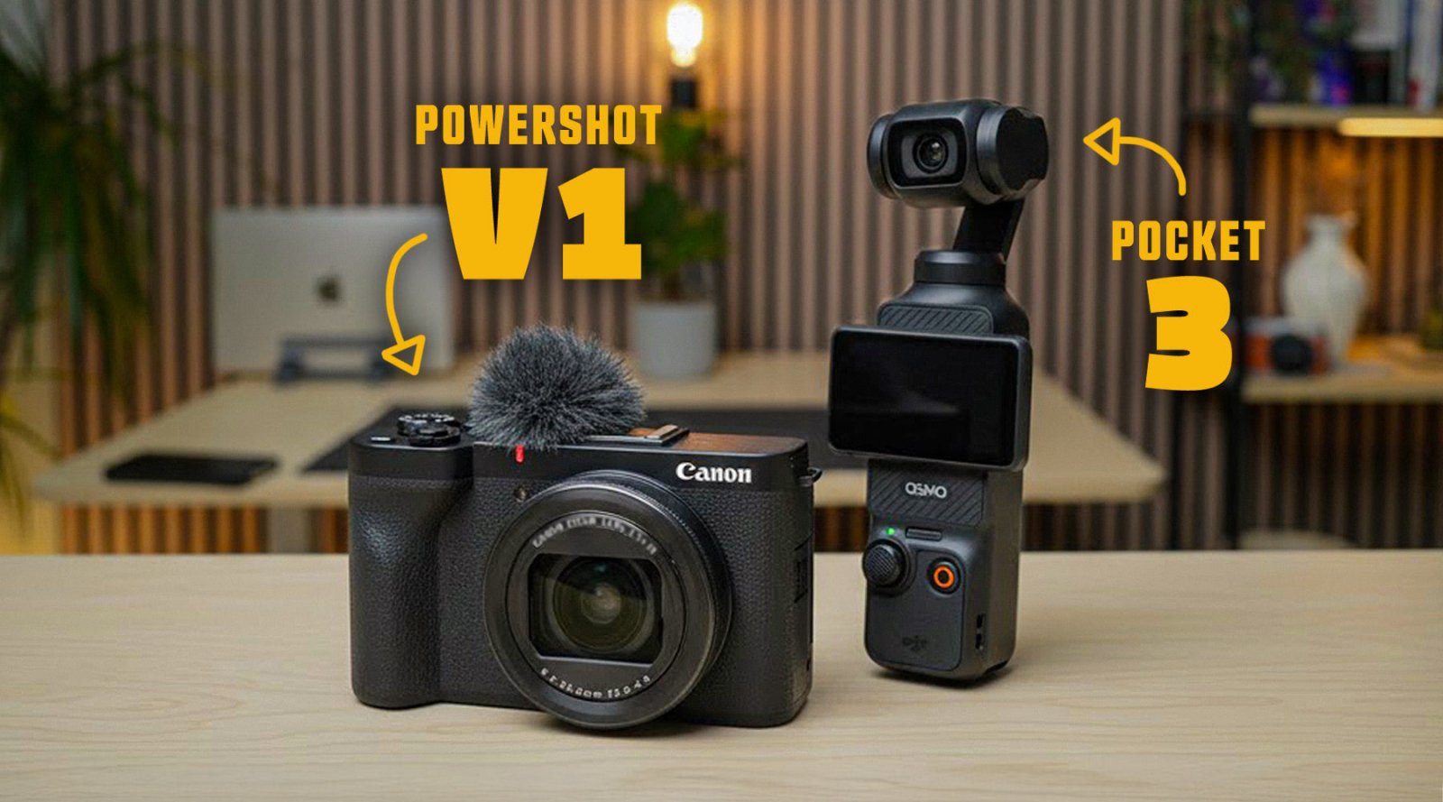 DJI Pocket 3 vs Canon PowerShot V1: Which Is the Best Beginner Camera for You? - Editors Keys