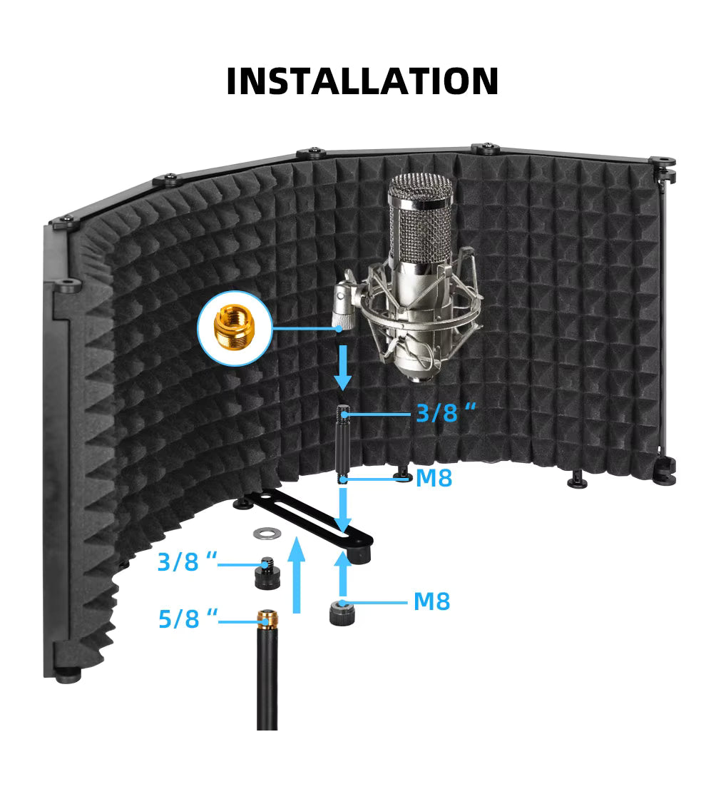 Portable Vocal Booth Compact