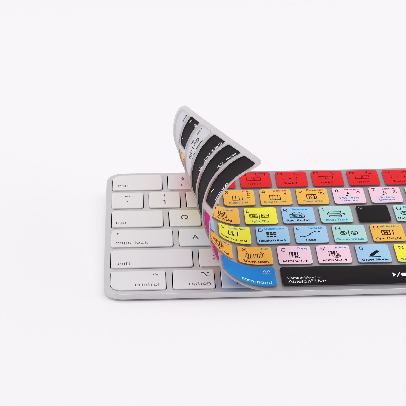 Ableton Live Keyboard Covers for MacBook and iMac - Editors Keys