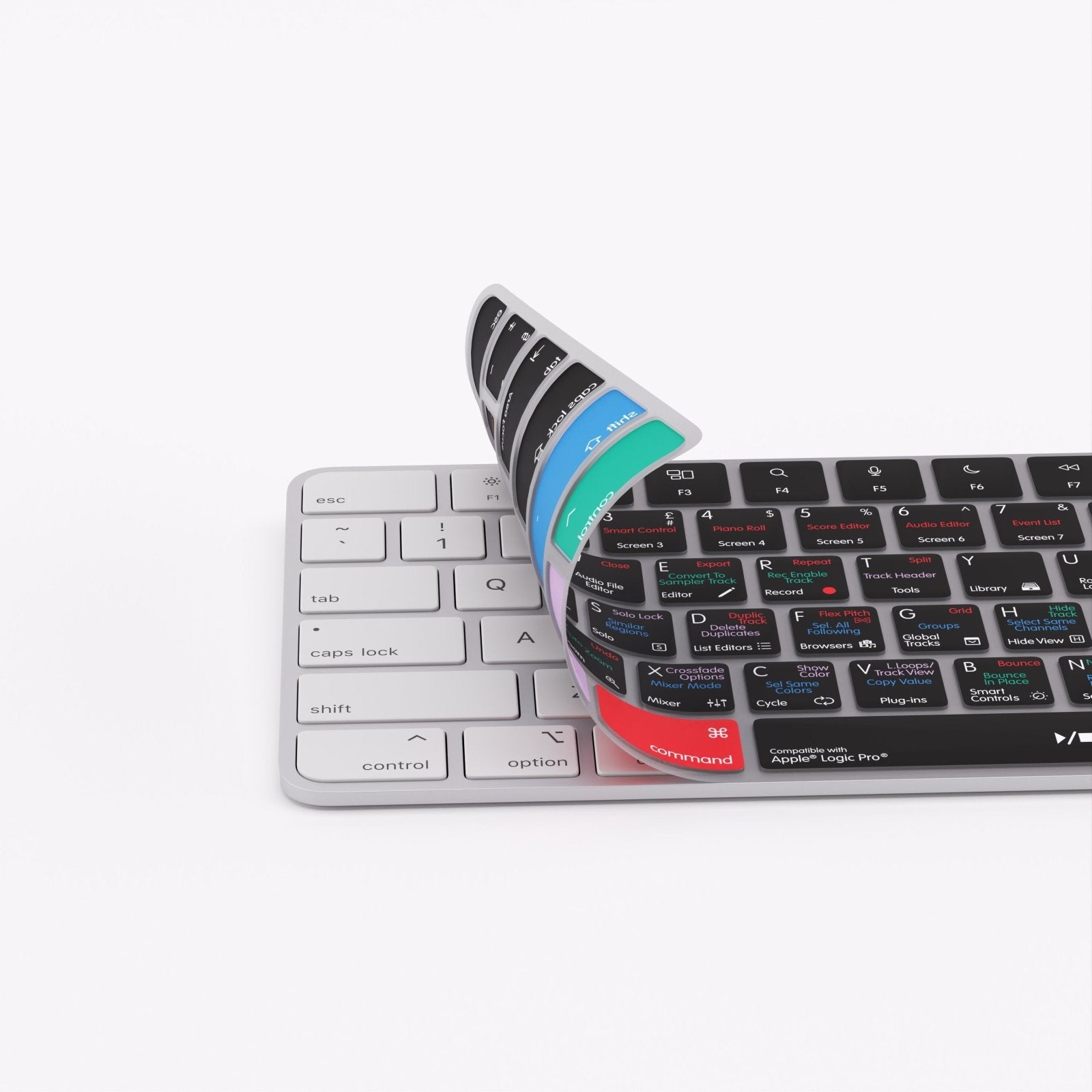 Apple Logic Pro Keyboard Covers for MacBook and iMac - Editors Keys