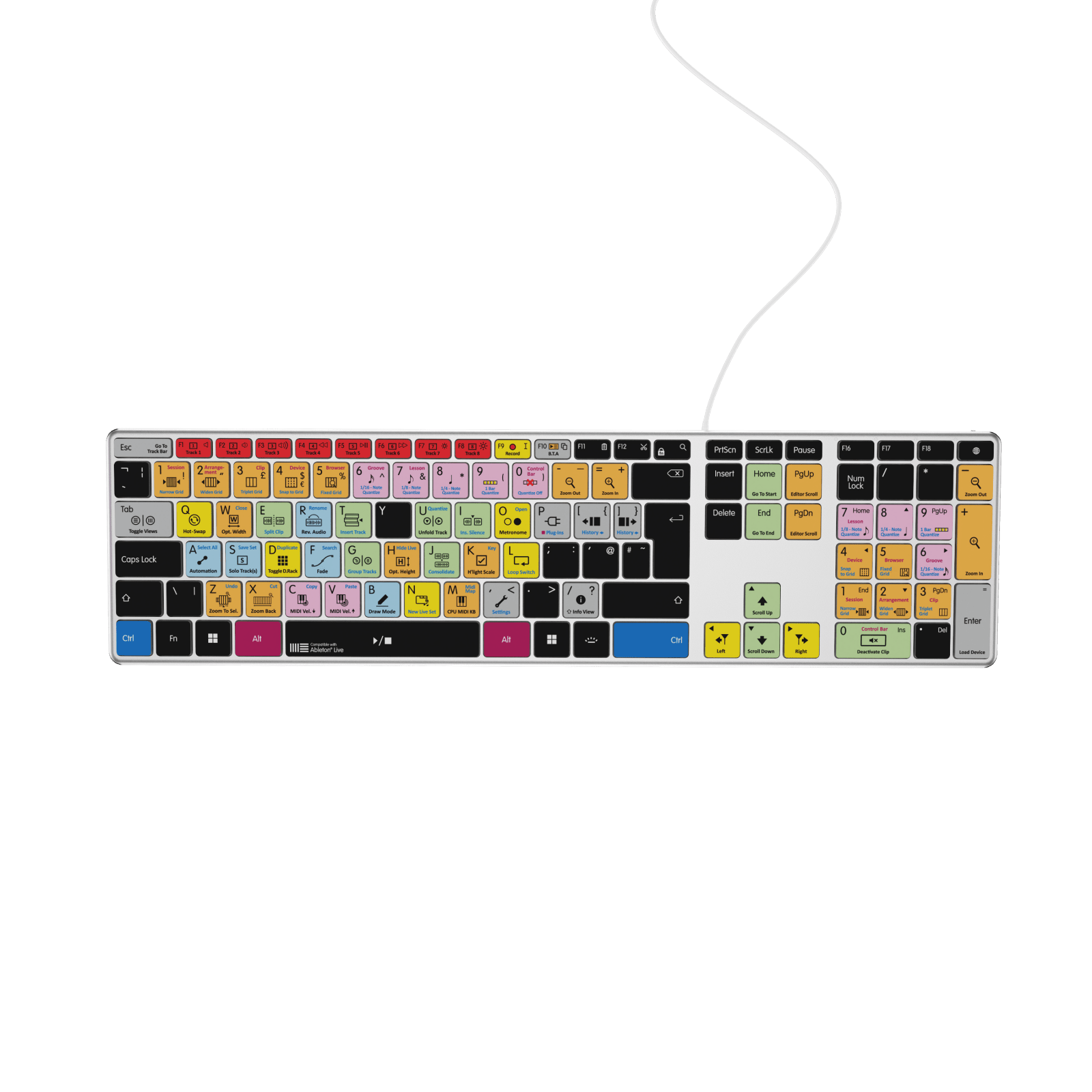 NEW Ableton Live Keyboard | Backlit | Wired & Wireless | Mac & PC - Editors Keys