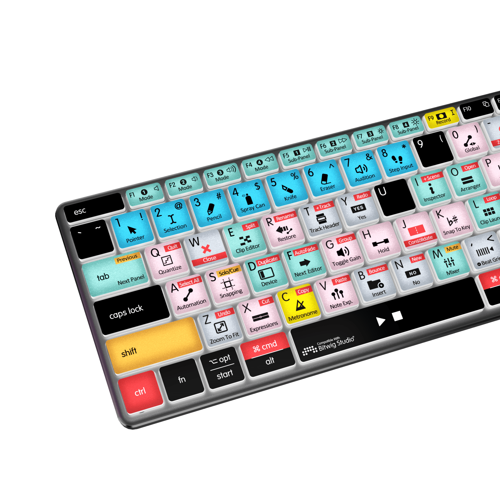 NEW Bitwig Studio Keyboard | Backlit | Wired & Wireless | Mac & PC - Editors Keys