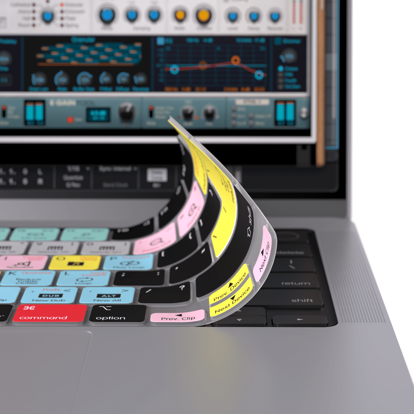 Reason Studio Keyboard Covers for MacBook and iMac - Editors Keys