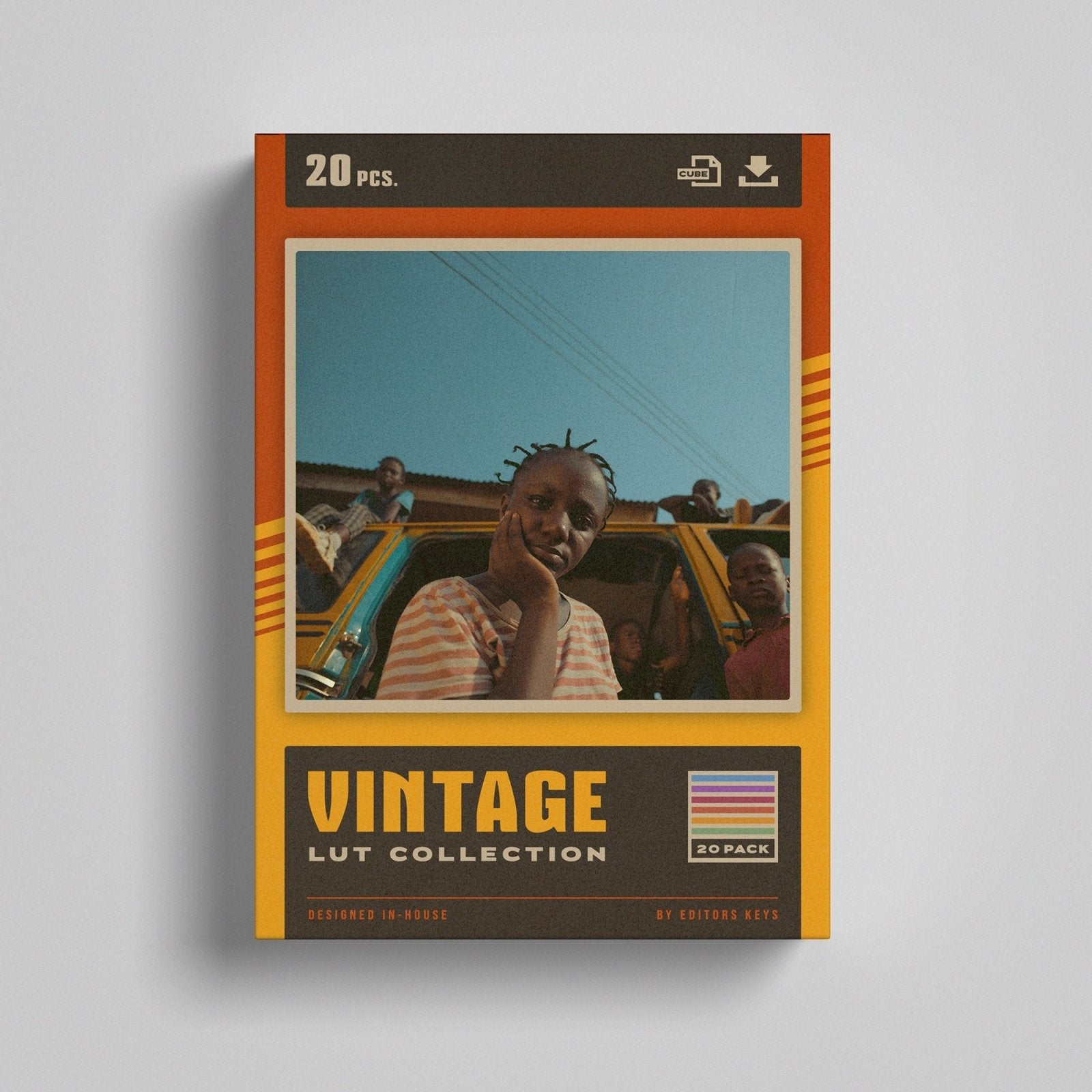 The Ultimate Vintage LUTs Bundle Pack - 20 Luts - Editors Keys