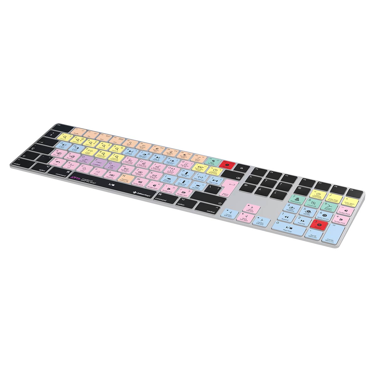 Apple Magic Keyboard with Avid Pro Tools Shortcuts UK Numeric Magic