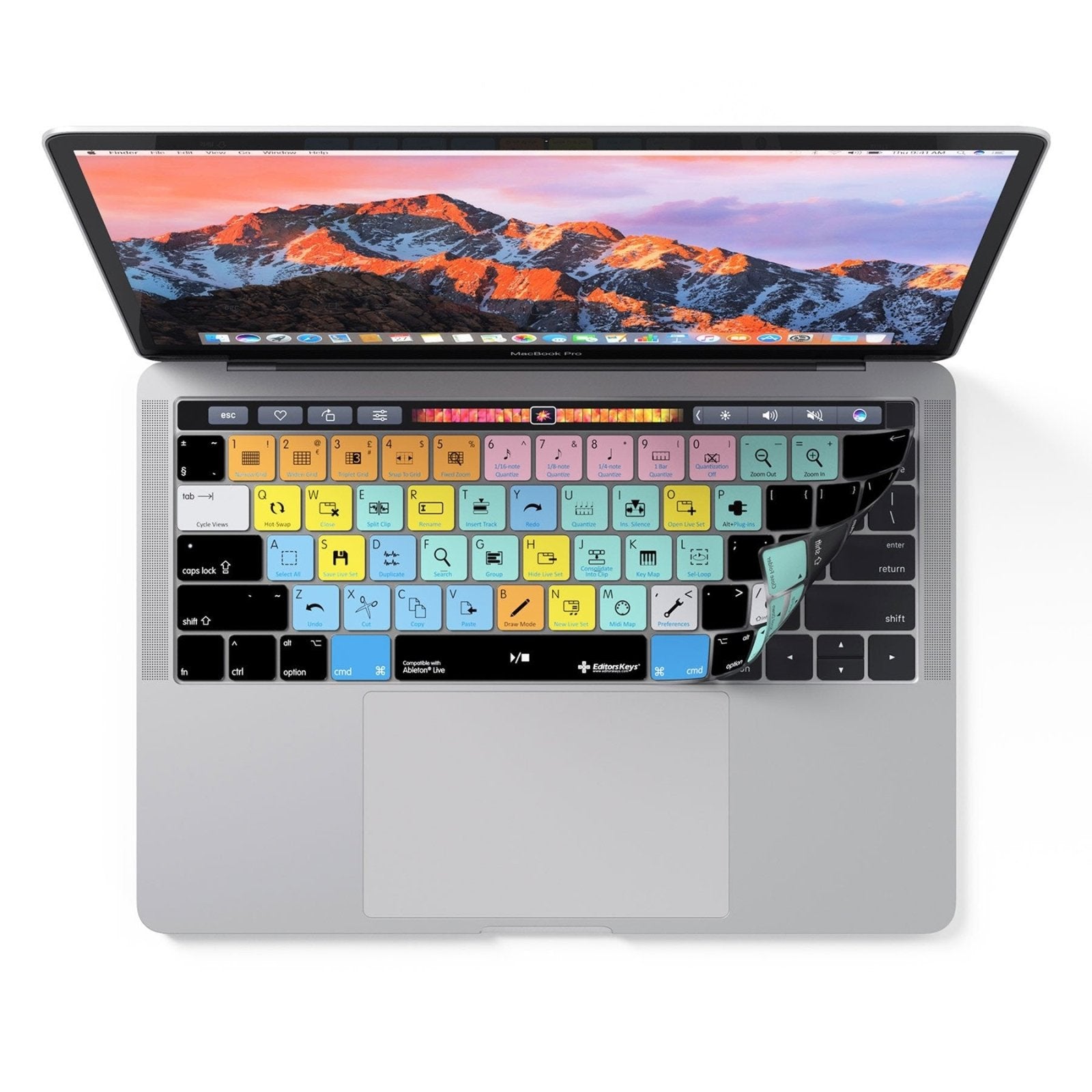 Ableton Live Keyboard Covers for MacBook and iMac - Editors Keys