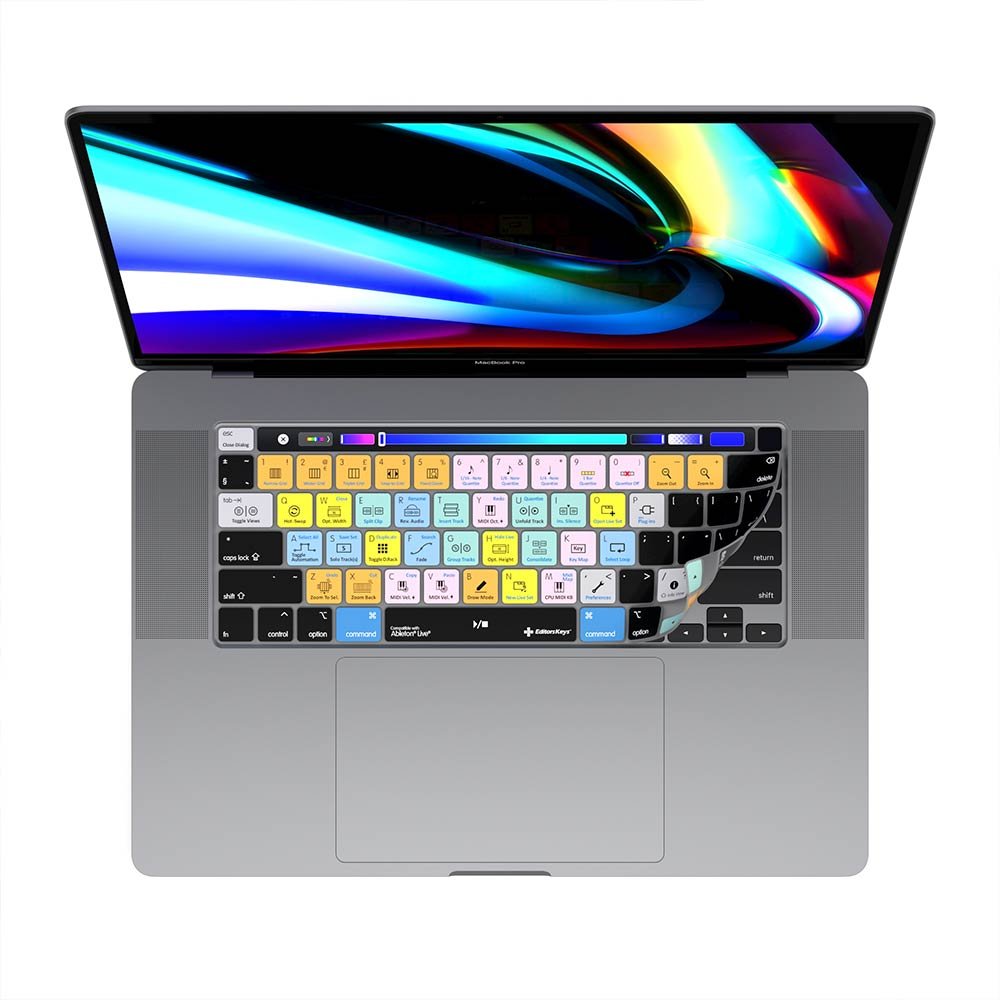 Ableton Live Keyboard Covers for MacBook and iMac - Editors Keys