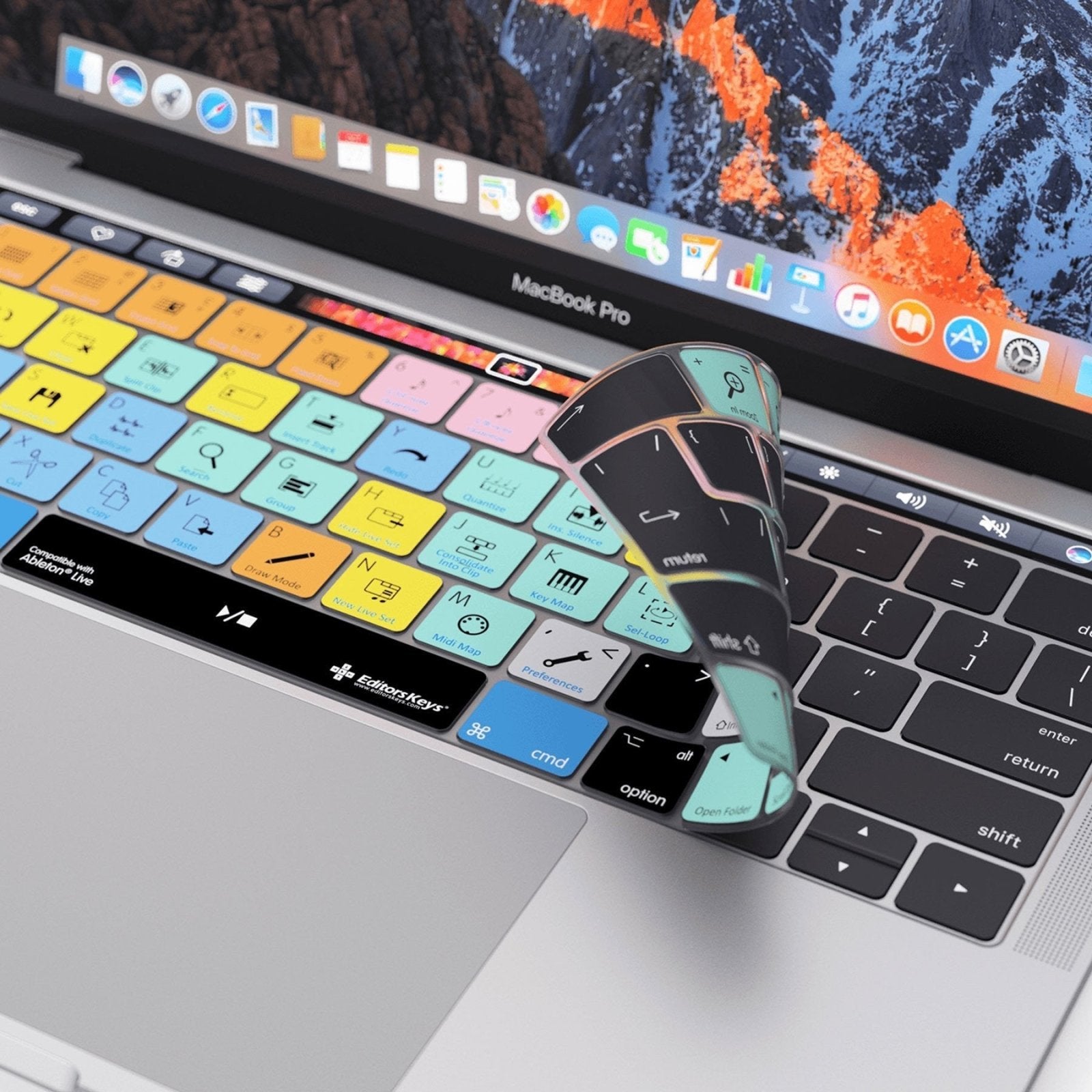 Ableton Live Keyboard Covers for MacBook and iMac - Editors Keys