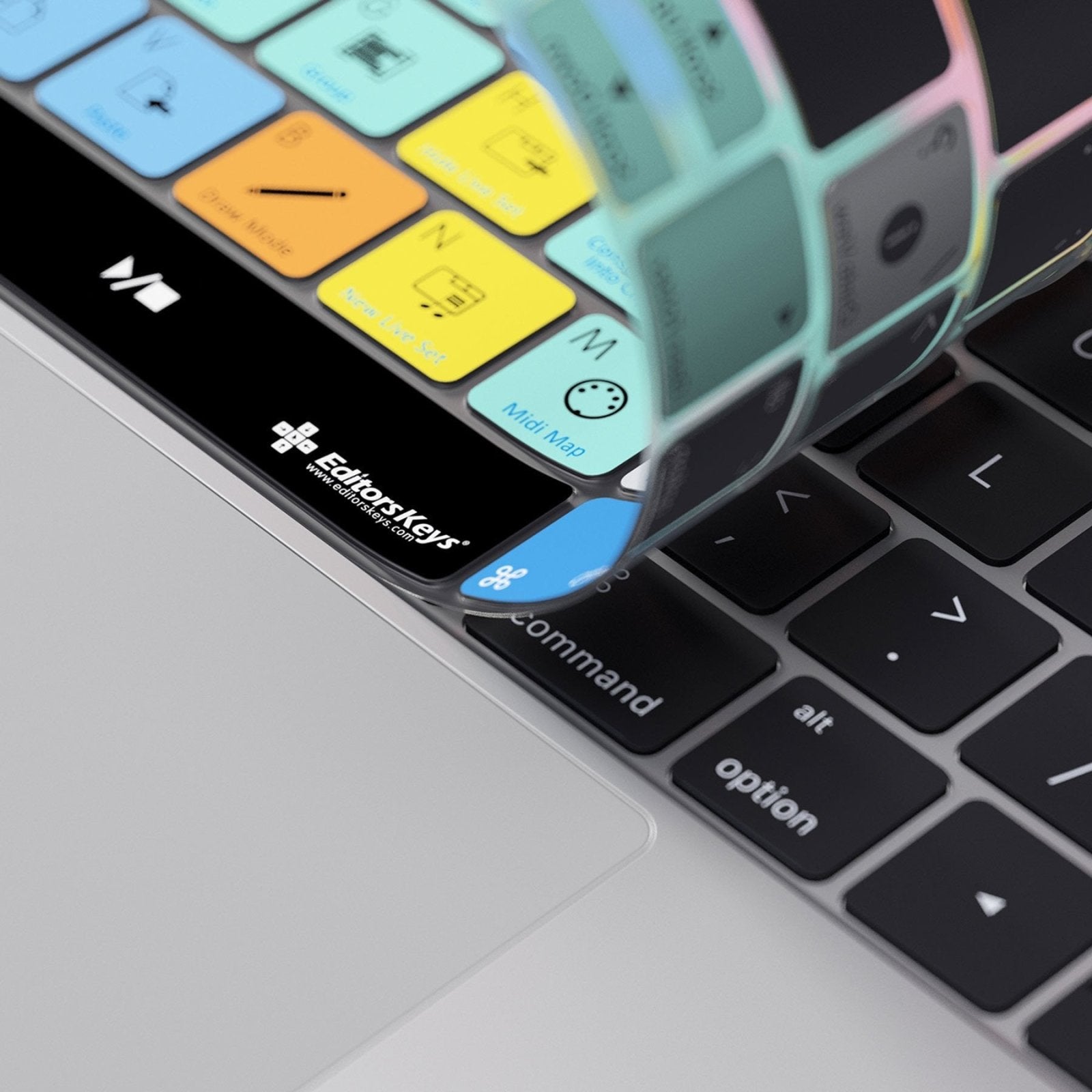Ableton Live Keyboard Covers for MacBook and iMac - Editors Keys