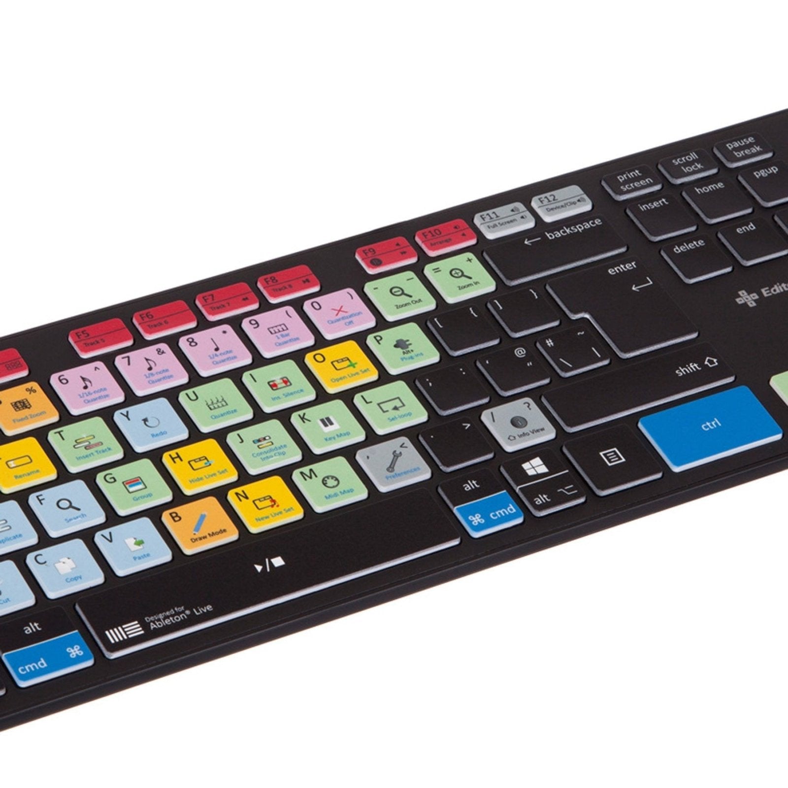 Ableton Live Keyboard - Slimline Wired/Wireless - Editors Keys