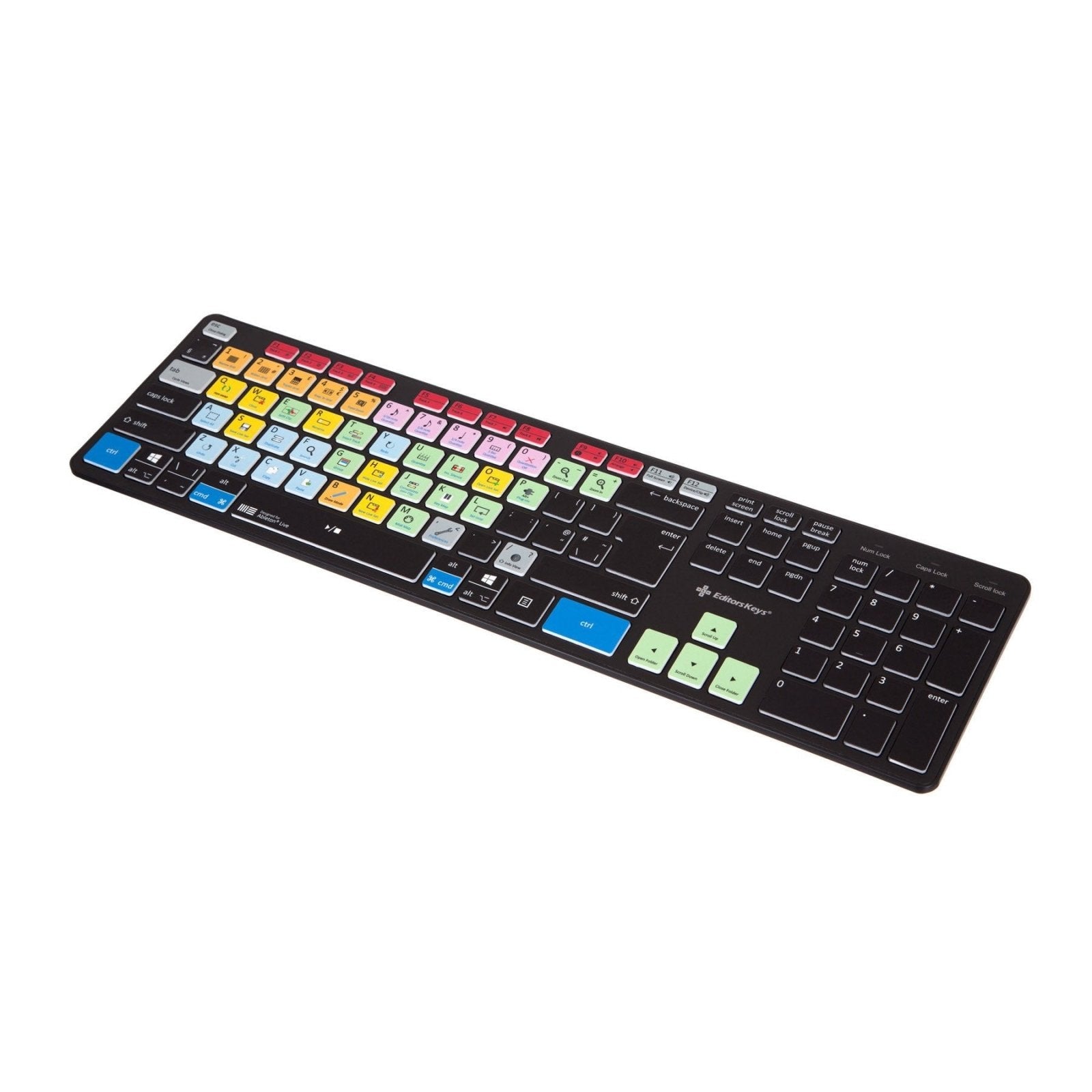Ableton Live Keyboard - Slimline Wired/Wireless - Editors Keys