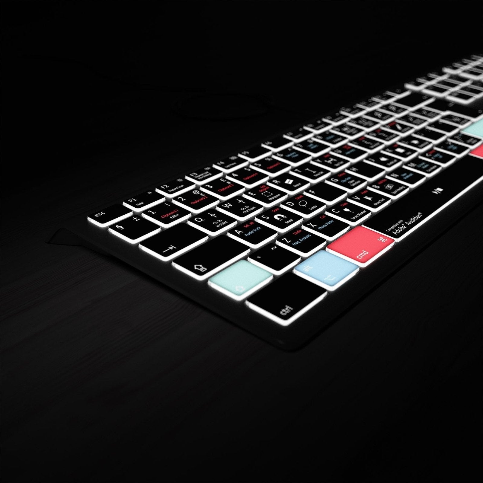 Adobe Audition Keyboard Backlit Mac  PC
