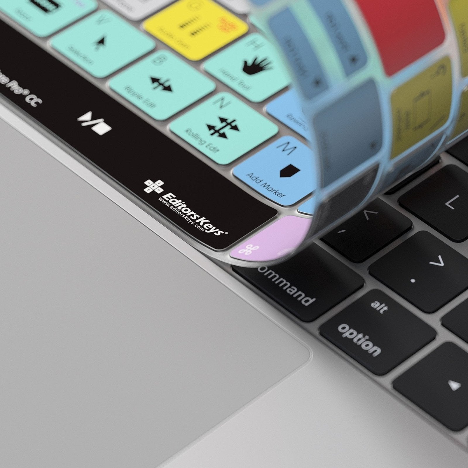Adobe Premiere Keyboard Covers for MacBook and iMac - Editors Keys