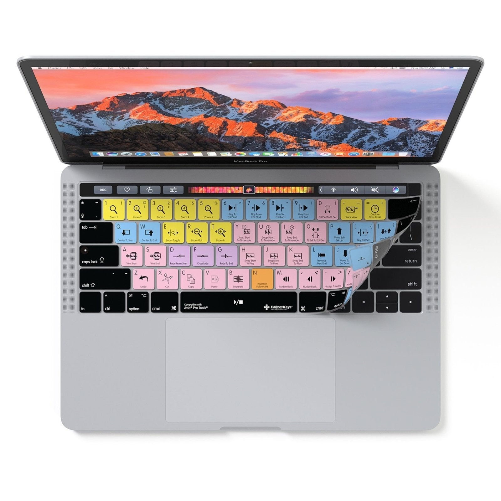 Avid Pro Tools Keyboard Covers for MacBook and iMac - Editors Keys