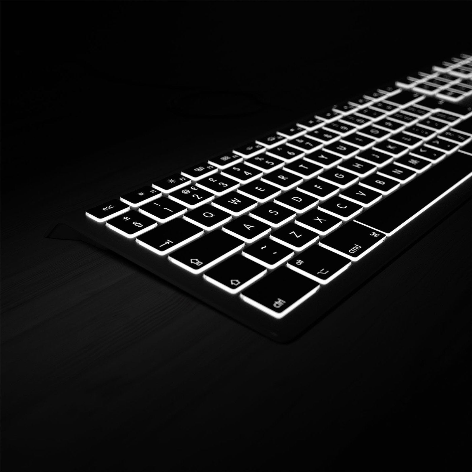 Backlit Mac Keyboard - Standard Keyboard - Editors Keys