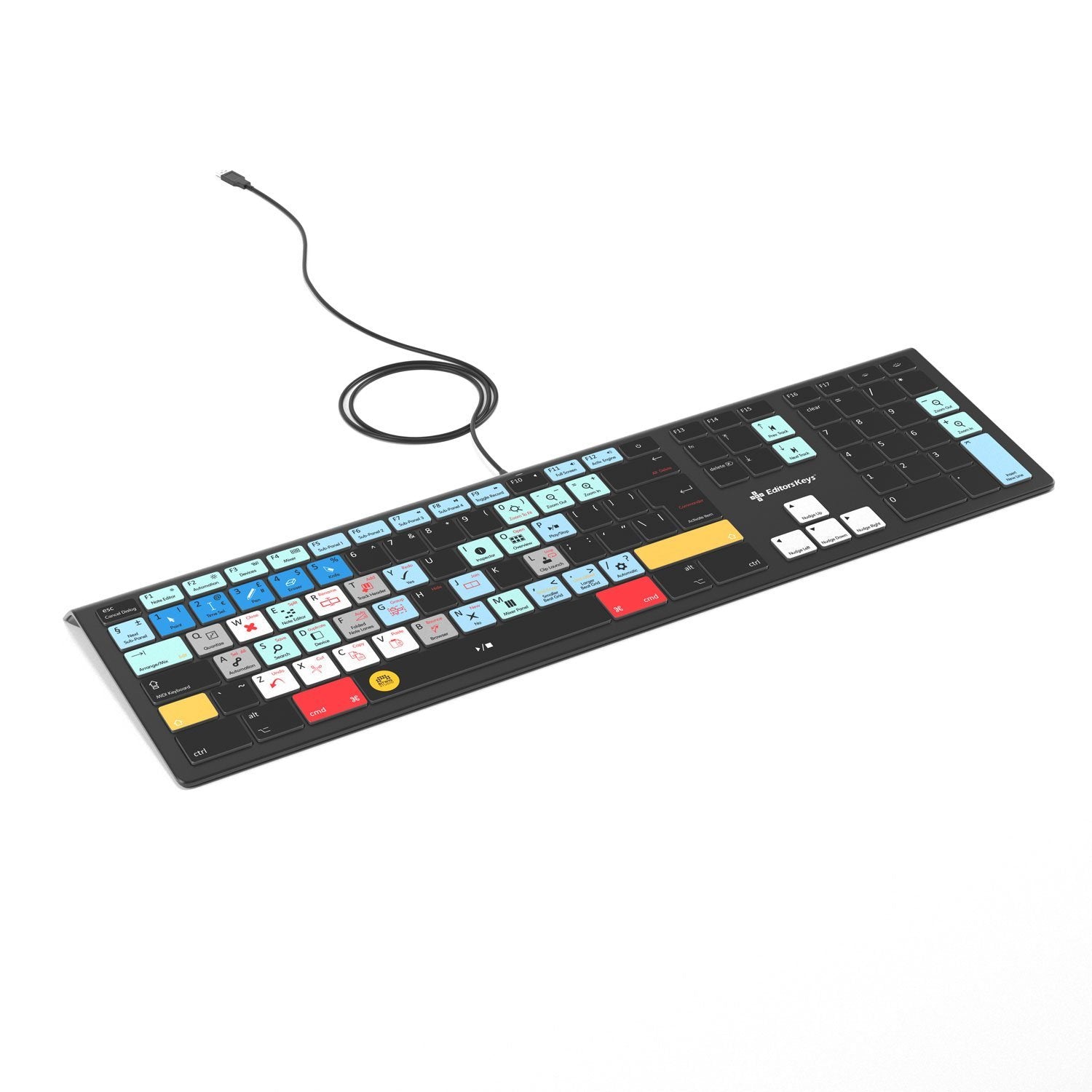 Bitwig Studio Keyboard - Backlit - For Mac or PC - Editors Keys
