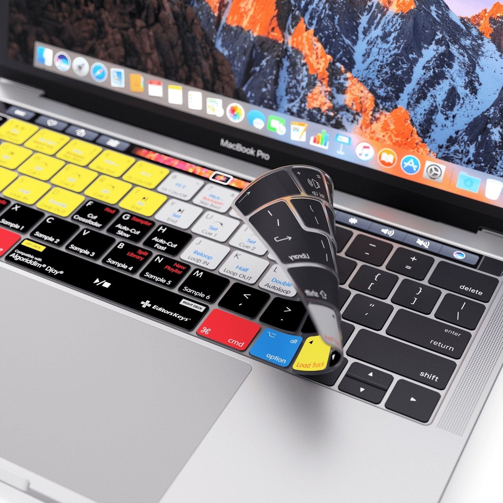 Djay Keyboard Covers for MacBook and iMac - Editors Keys
