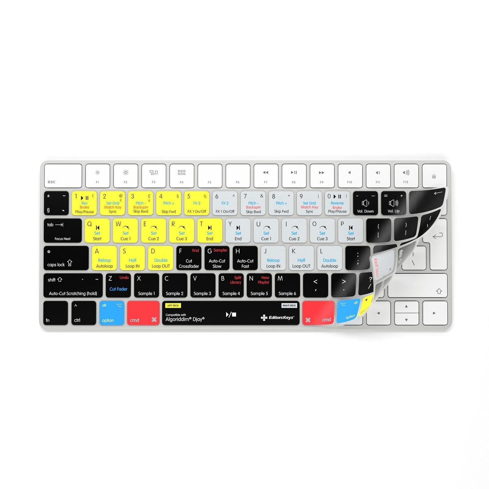 Djay Keyboard Covers for MacBook and iMac - Editors Keys