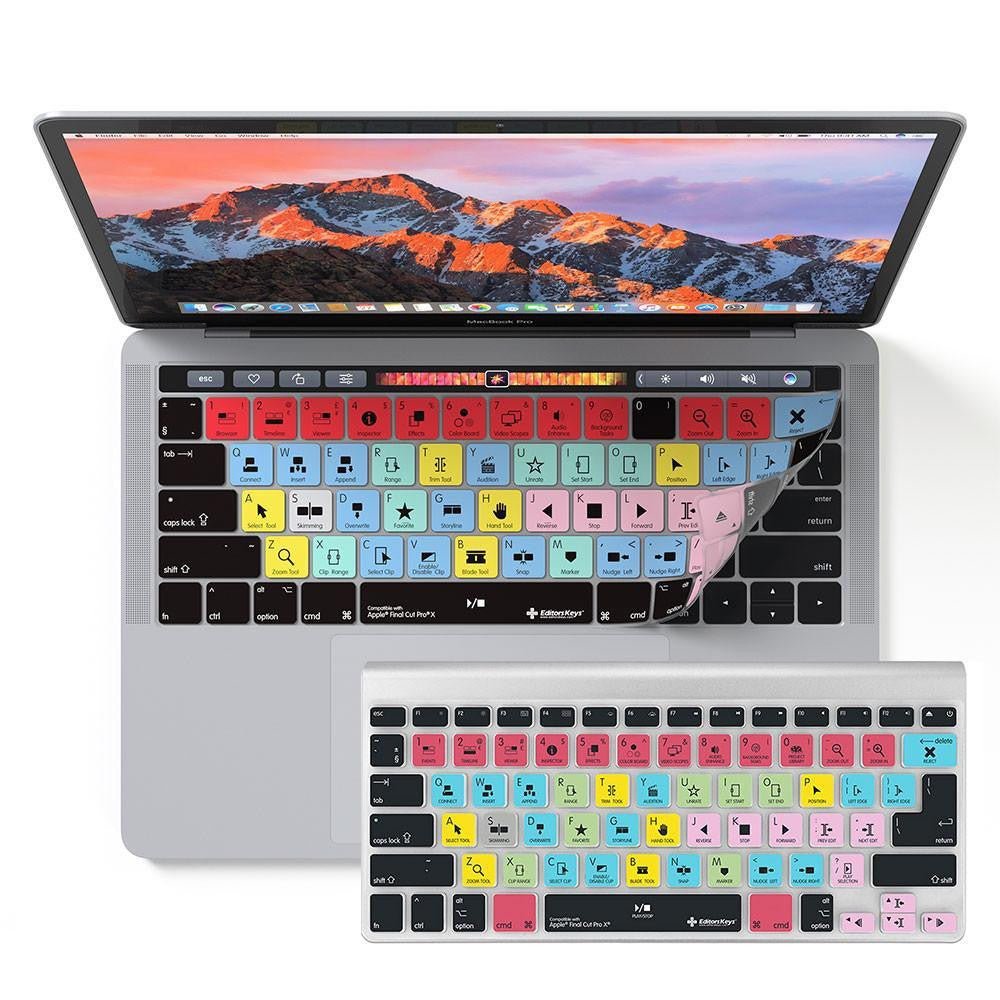 Final Cut Pro Cover for MacBook and iMac - Editors Keys