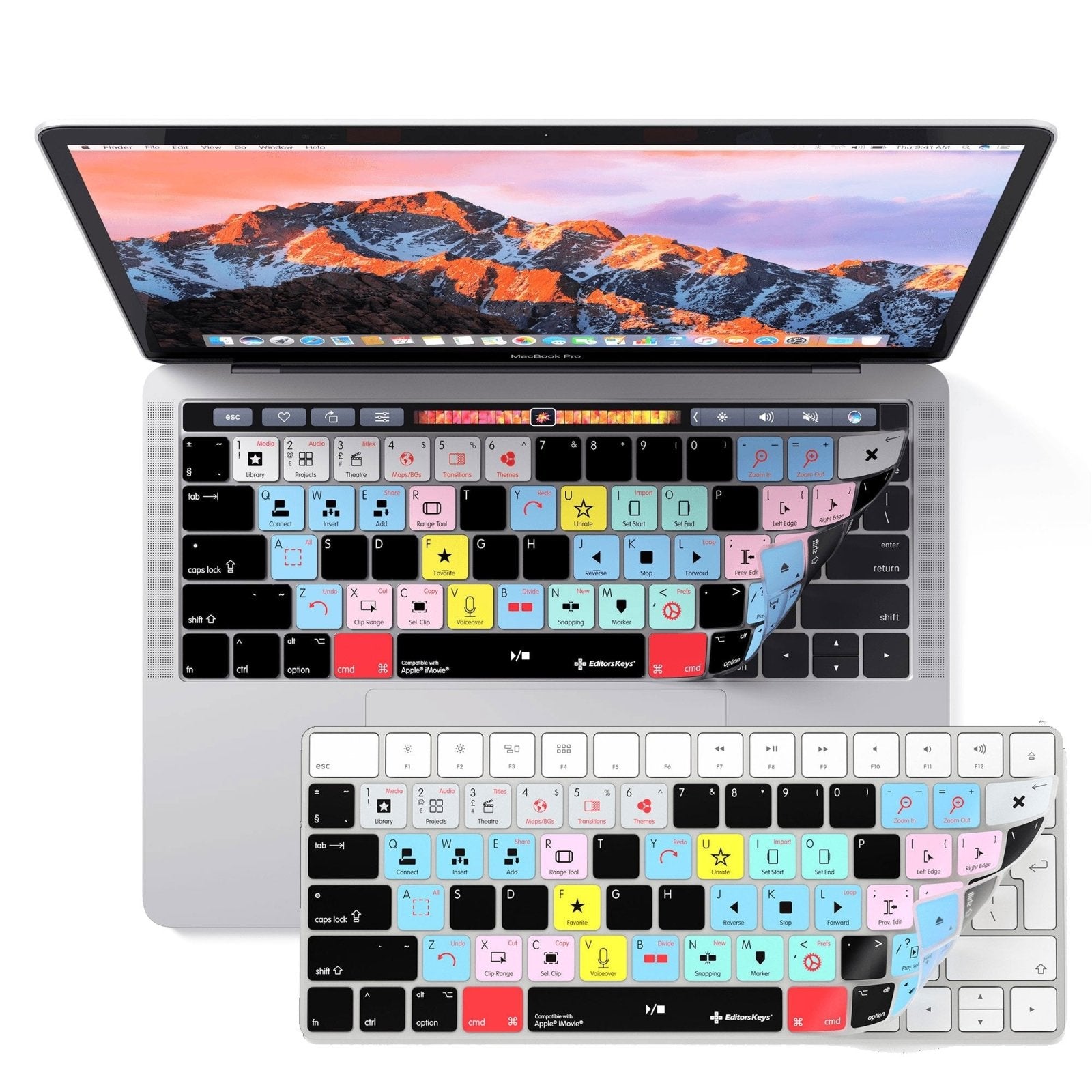 iMovie Keyboard Covers for MacBook and iMac