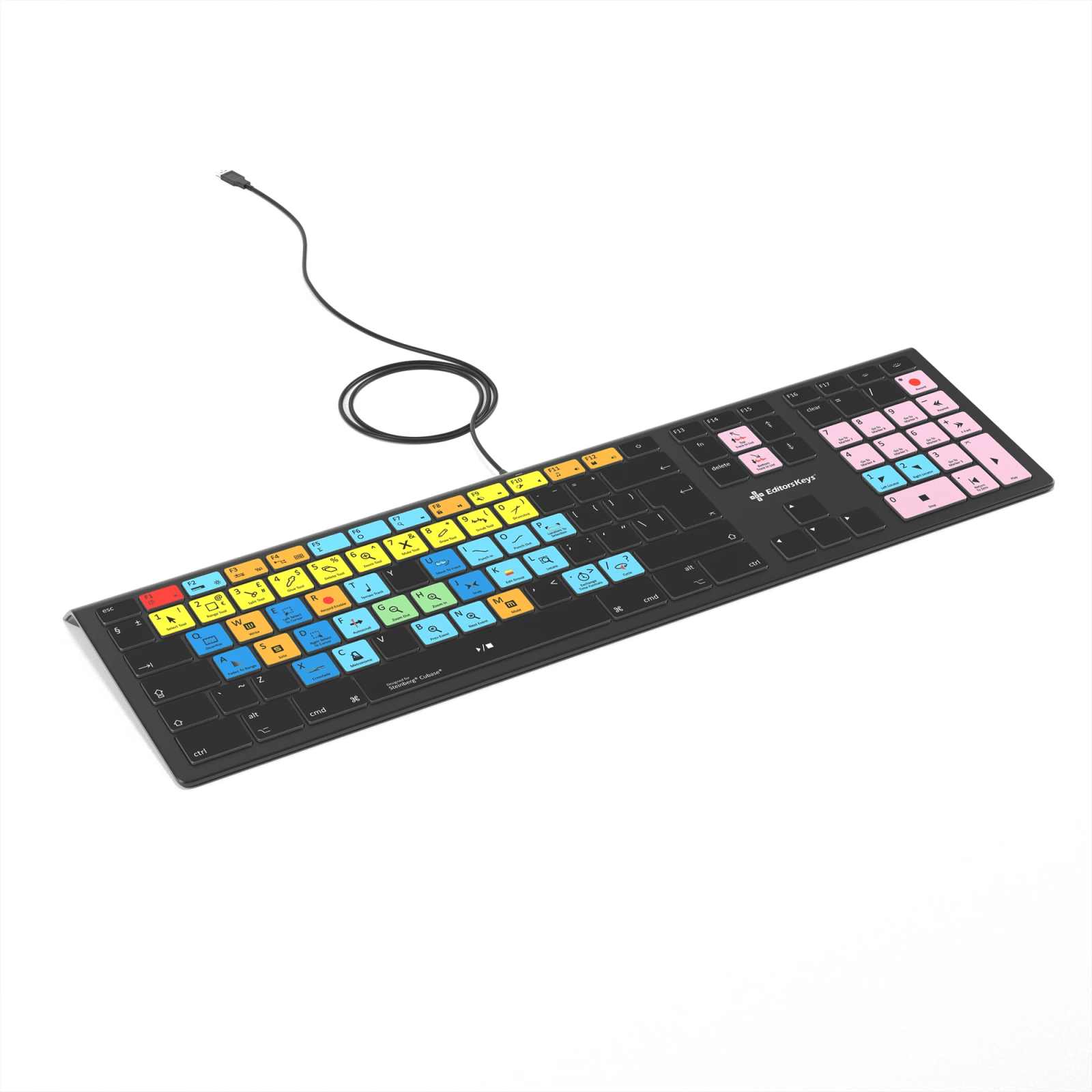Cubase Keyboard - Backlit - For Mac Or PC