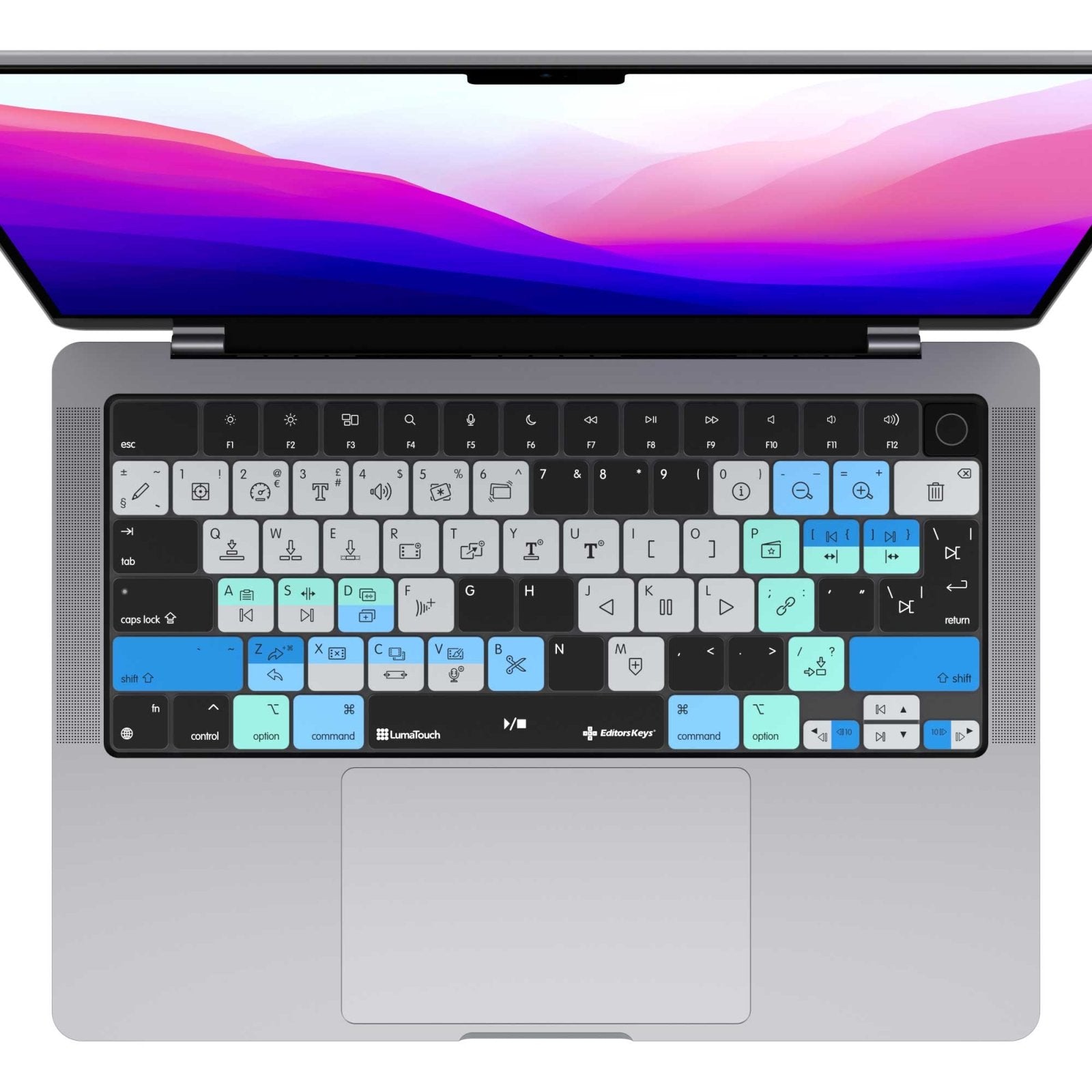 Lumafusion Keyboard Cover for 14" and 16" MacBook Pro