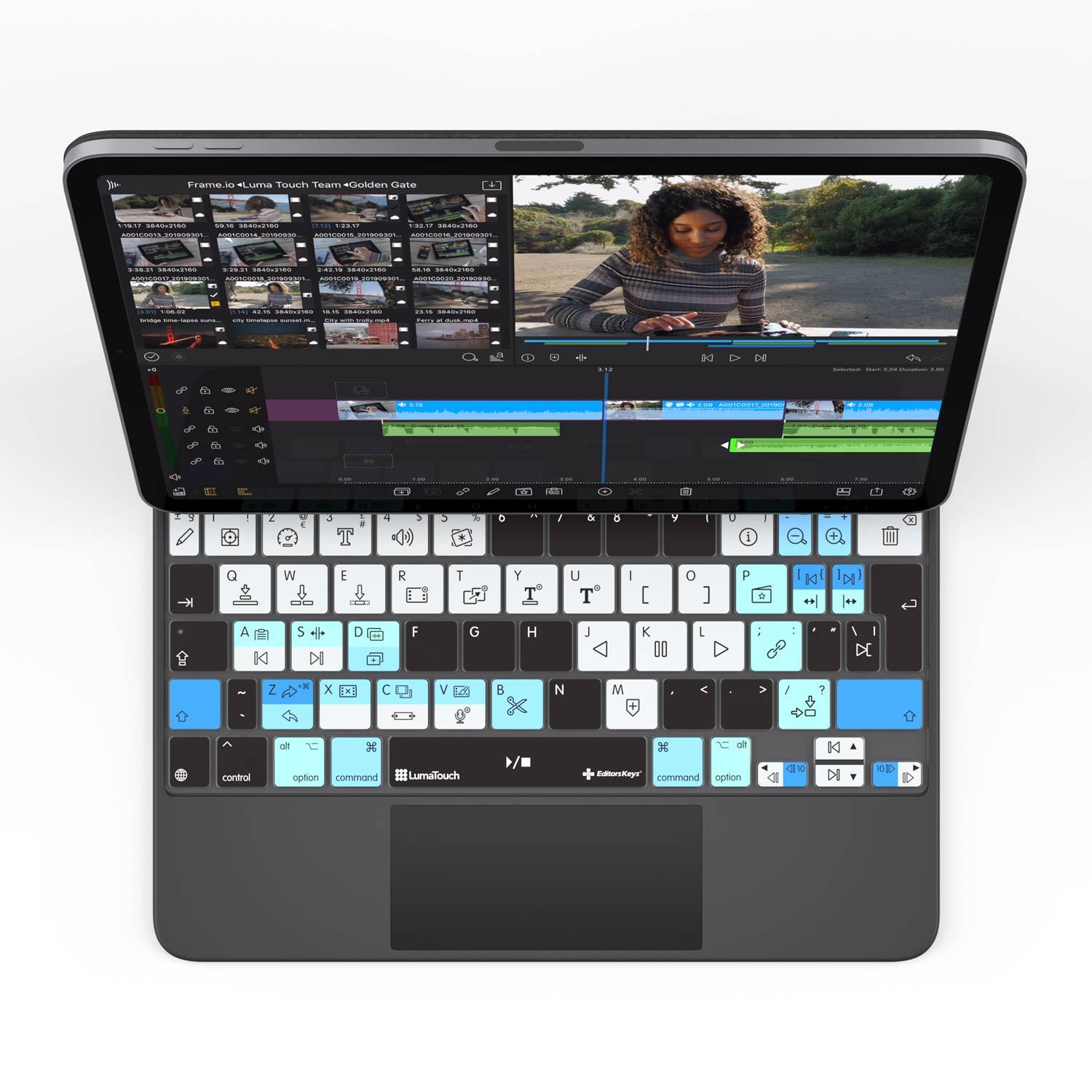LumaFusion Keyboard Cover for iPad Magic Case