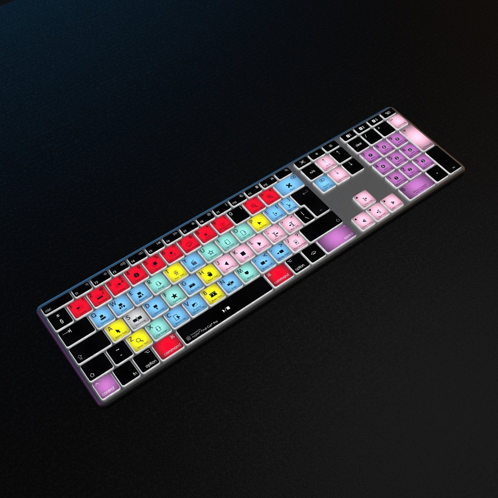 NEW Final Cut Pro Keyboard | Backlit & Wireless | Mac - Editors Keys
