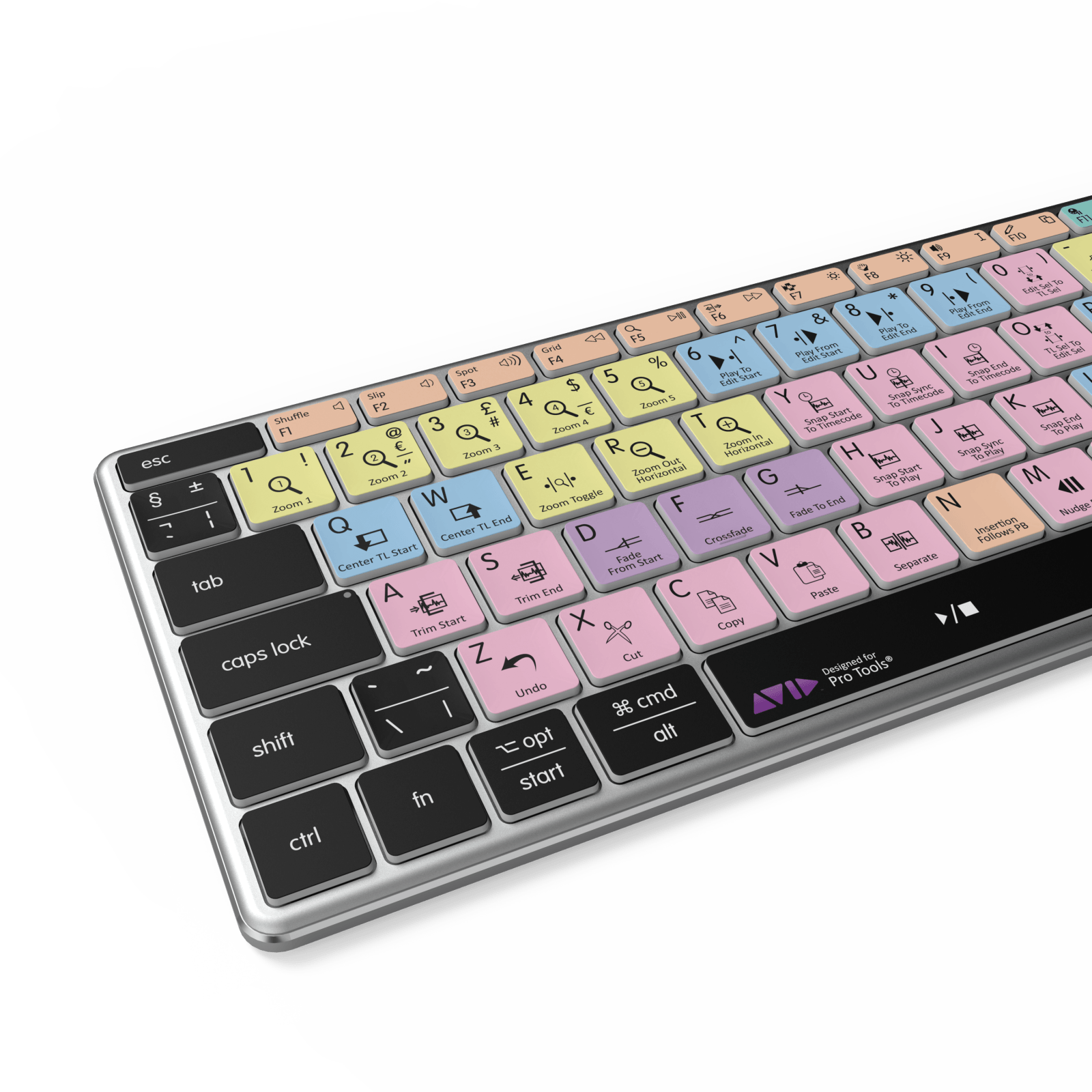 NEW Pro Tools Keyboard | Backlit & Wireless | Mac & PC - Editors Keys