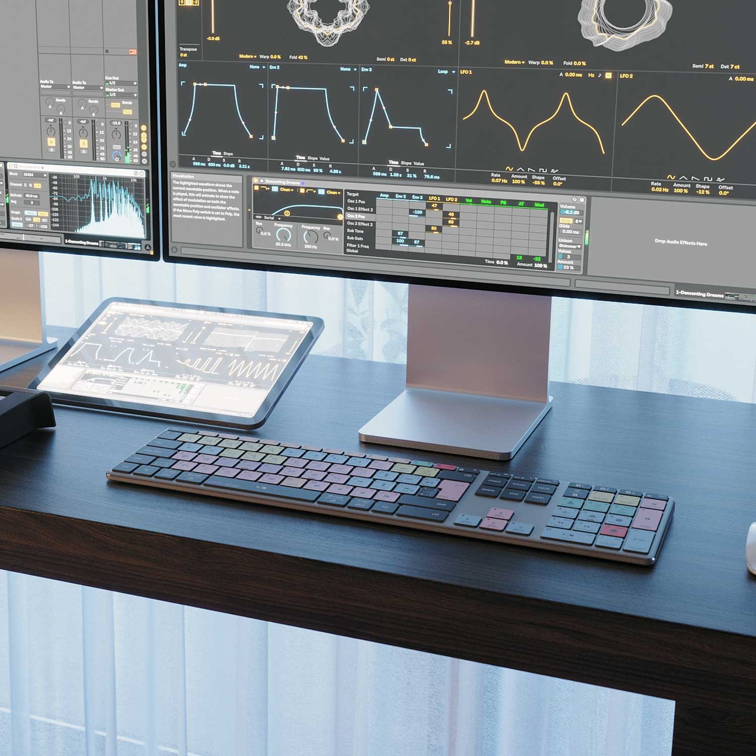NEW Pro Tools Keyboard | Backlit & Wireless | Mac & PC - Editors Keys