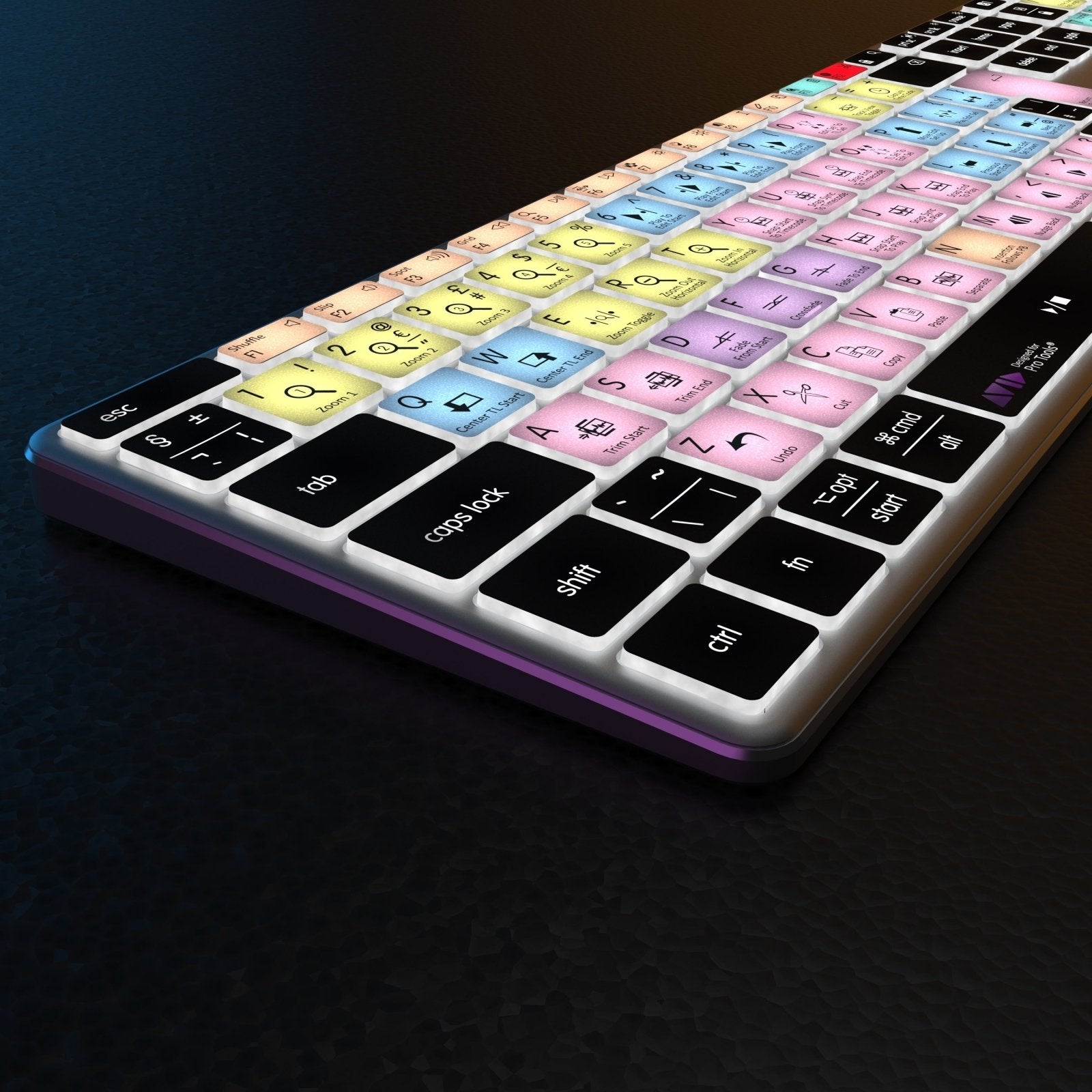 NEW Pro Tools Keyboard | Backlit & Wireless | Mac & PC - Editors Keys