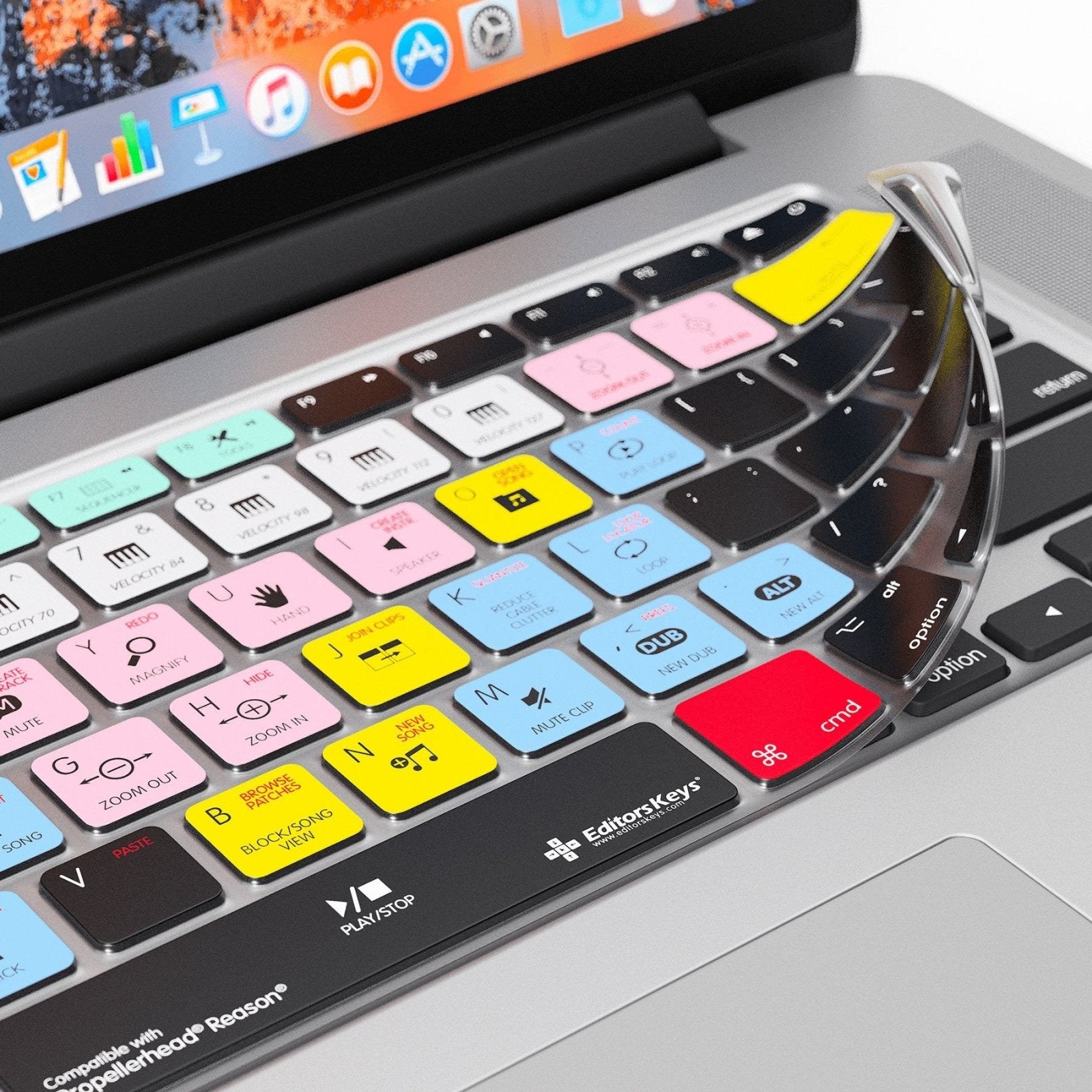 Propellerhead Reason Keyboard Covers for MacBook and iMac