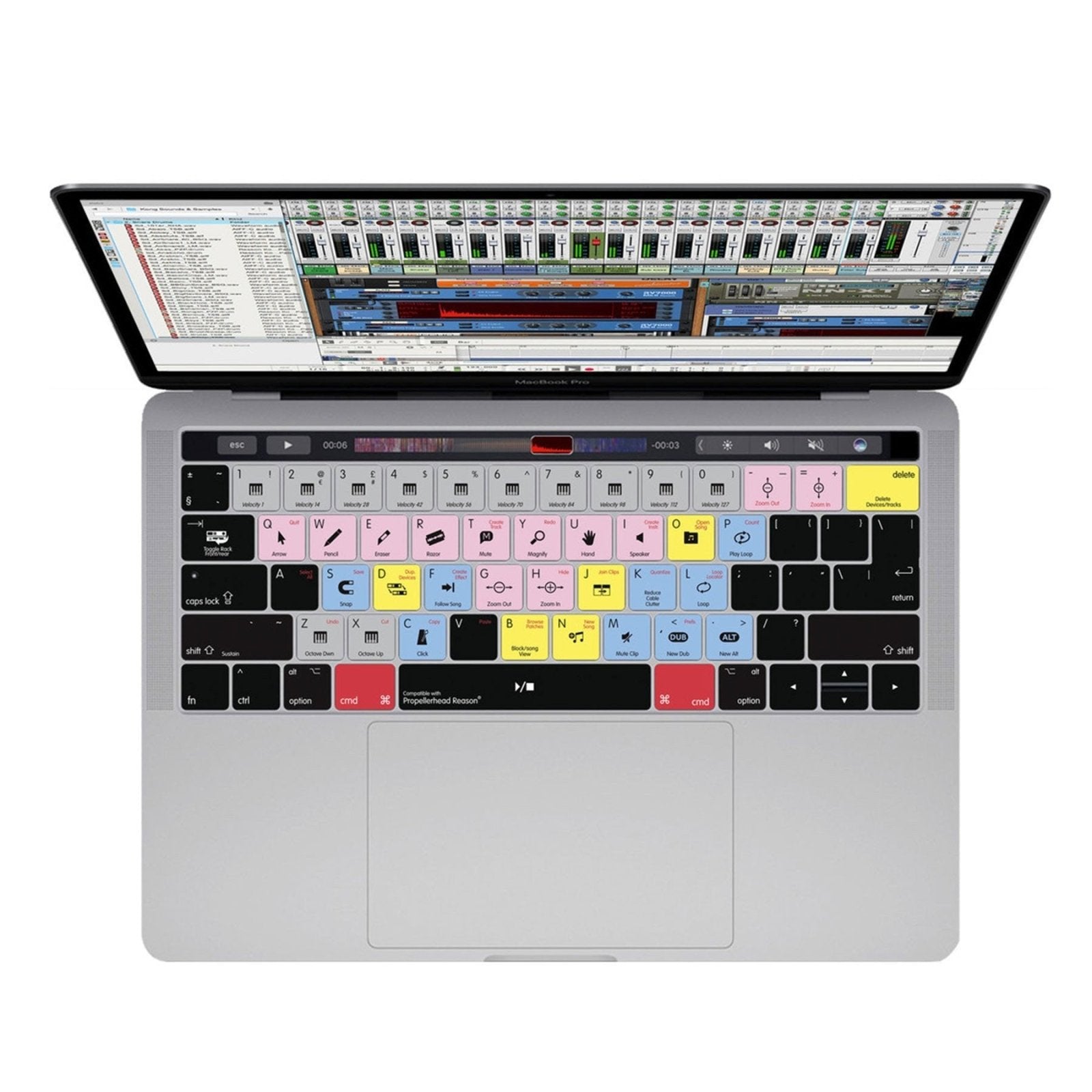 Propellerhead Reason Keyboard Covers for MacBook and iMac