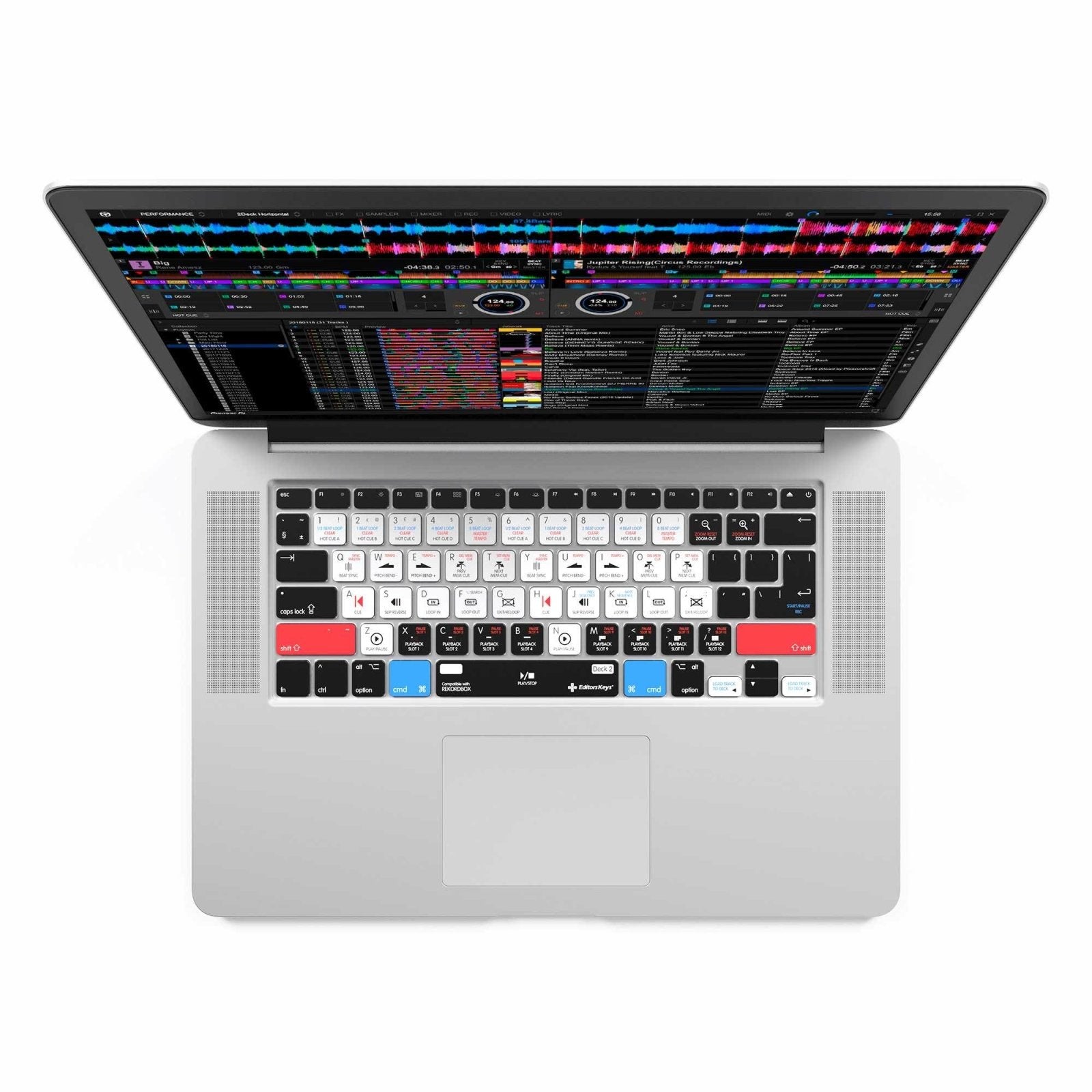 RekordBox Keyboard Covers for MacBook Pro