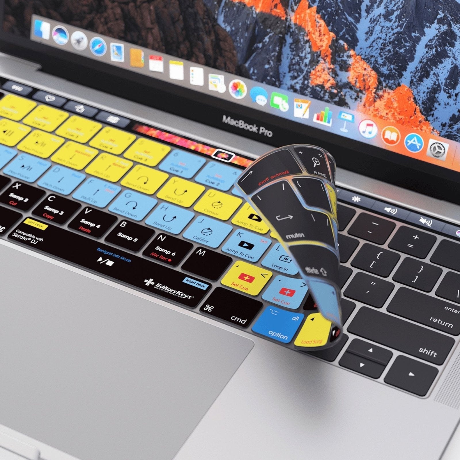 Serato DJ Keyboard Covers for MacBook and iMac