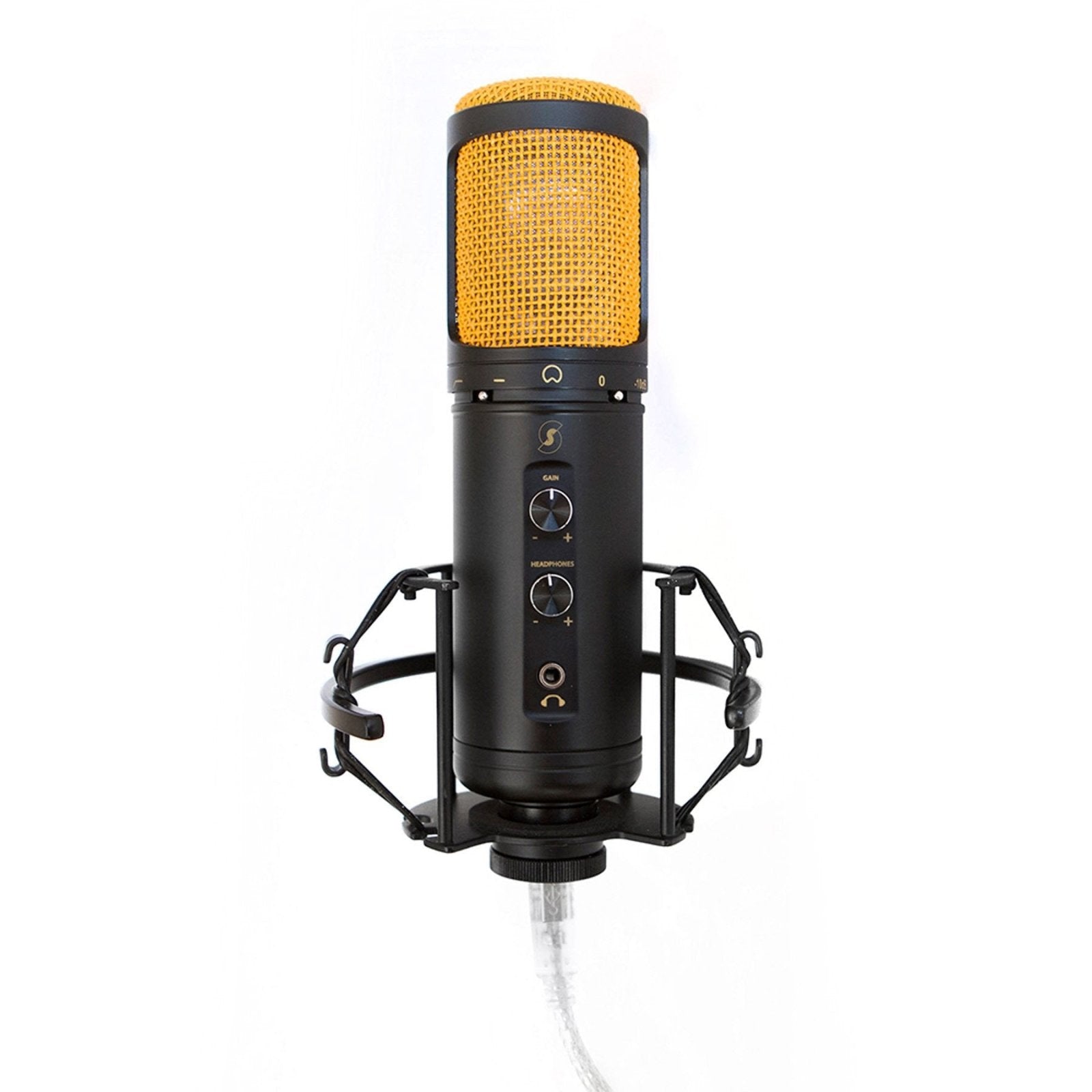 SL600 Condenser USB Microphone with Live Monitoring