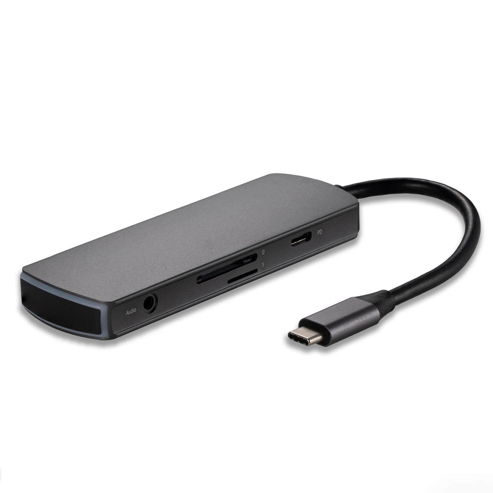 Headphone input and USB C Card reader