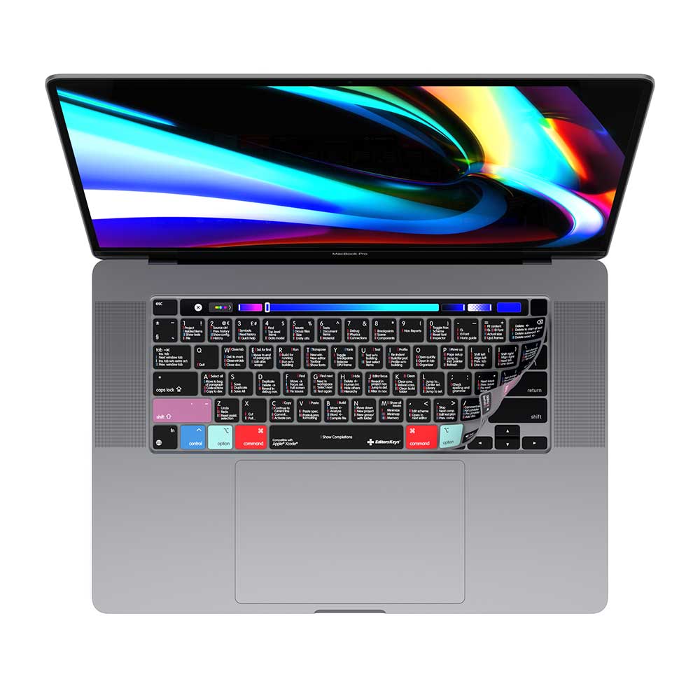 XCode keyboard Cover for MacBook Pro 13" and 16"