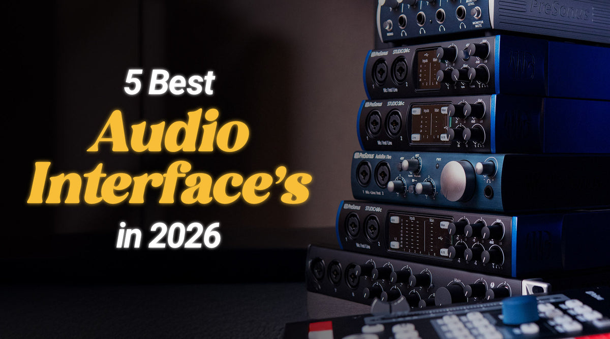5 Best Audio Interfaces for Home Studios in 2026