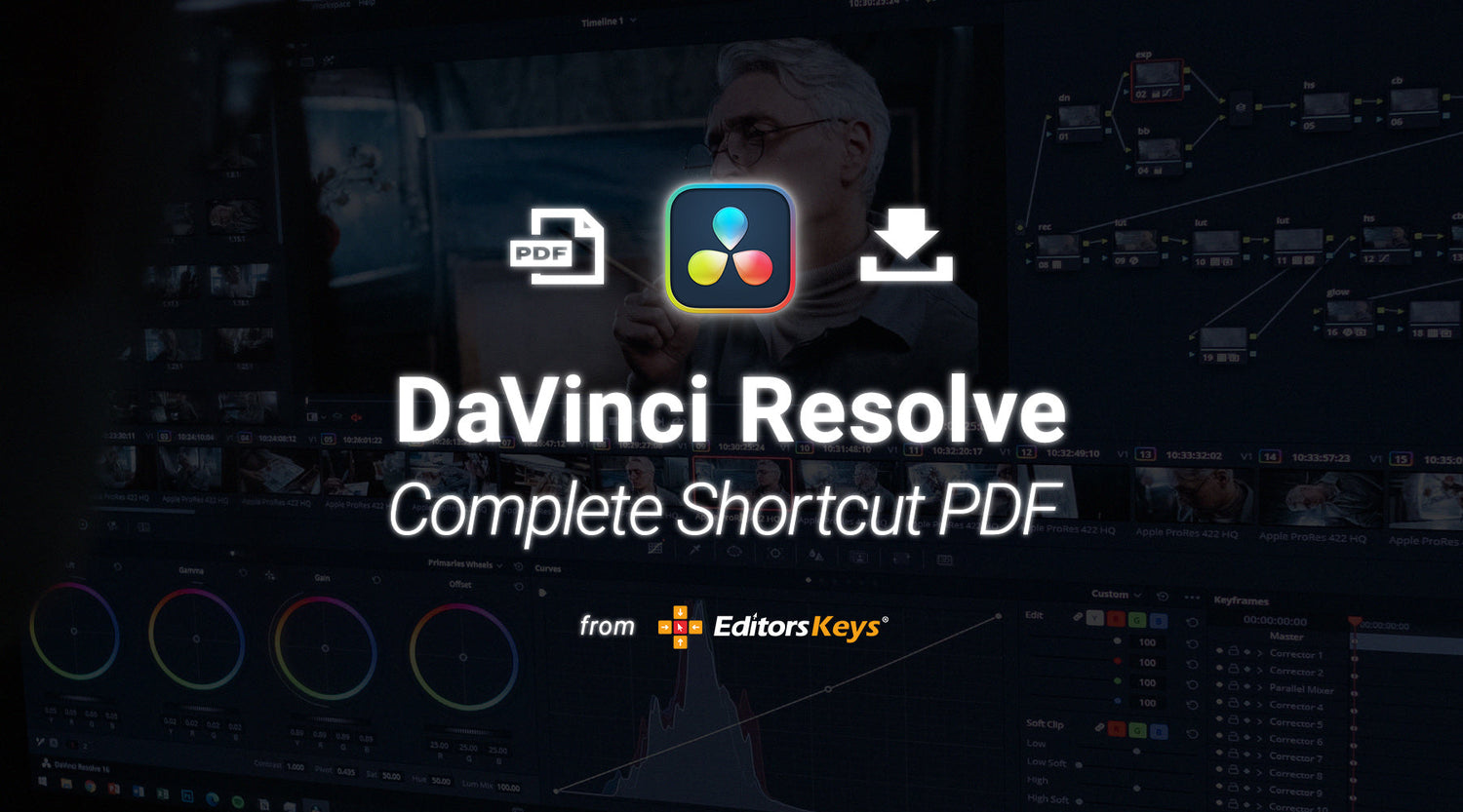 DaVinci Resolve Keyboard Shortcuts: The Complete 2026 Cheat Sheet (Free PDF)