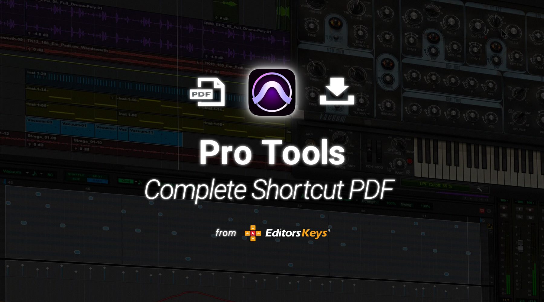 Pro Tools Keyboard Shortcuts: The Complete 2026 Cheat Sheet (Free PDF)
