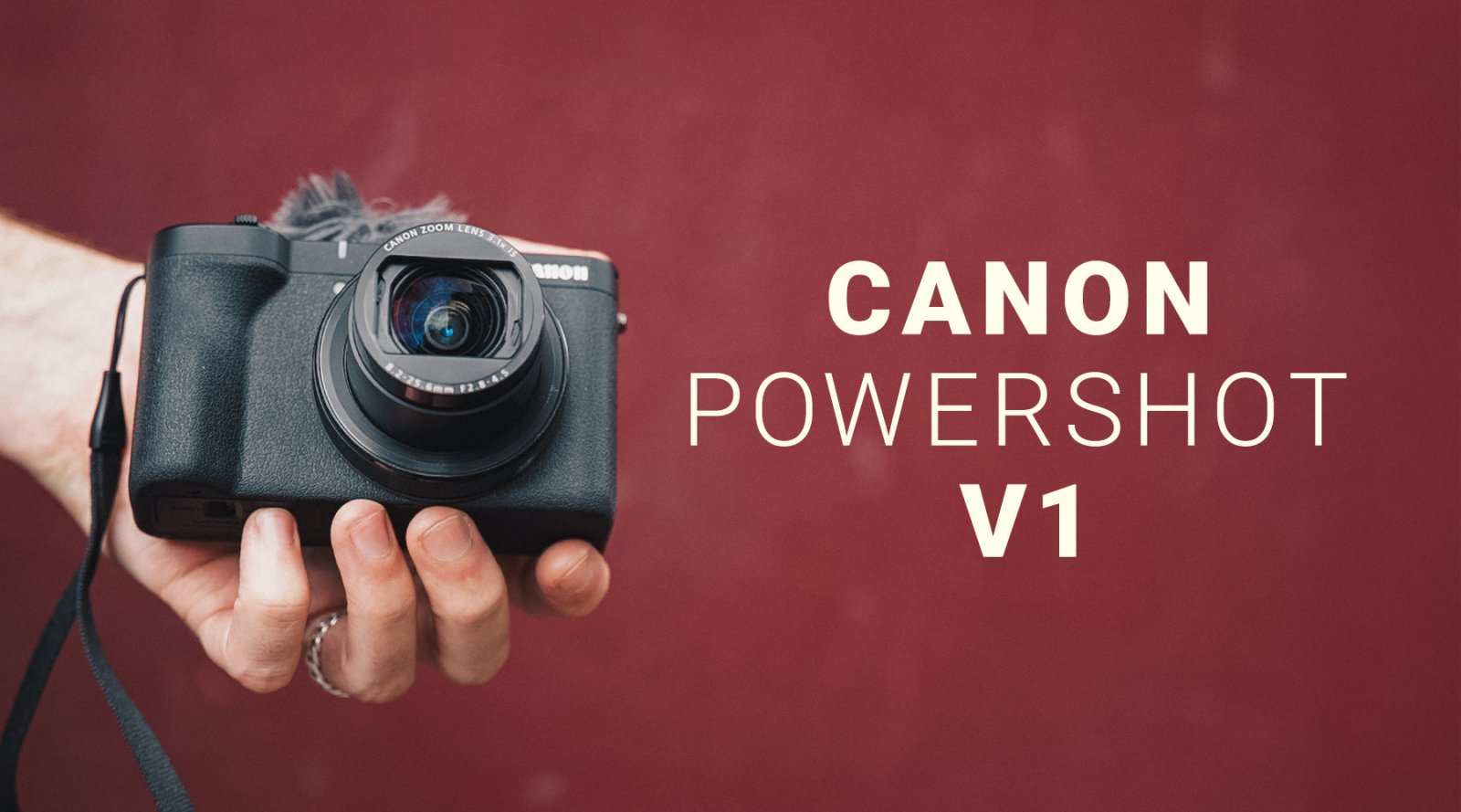 Canon PowerShot V1 – A Vlogging and Videography Game-Changer