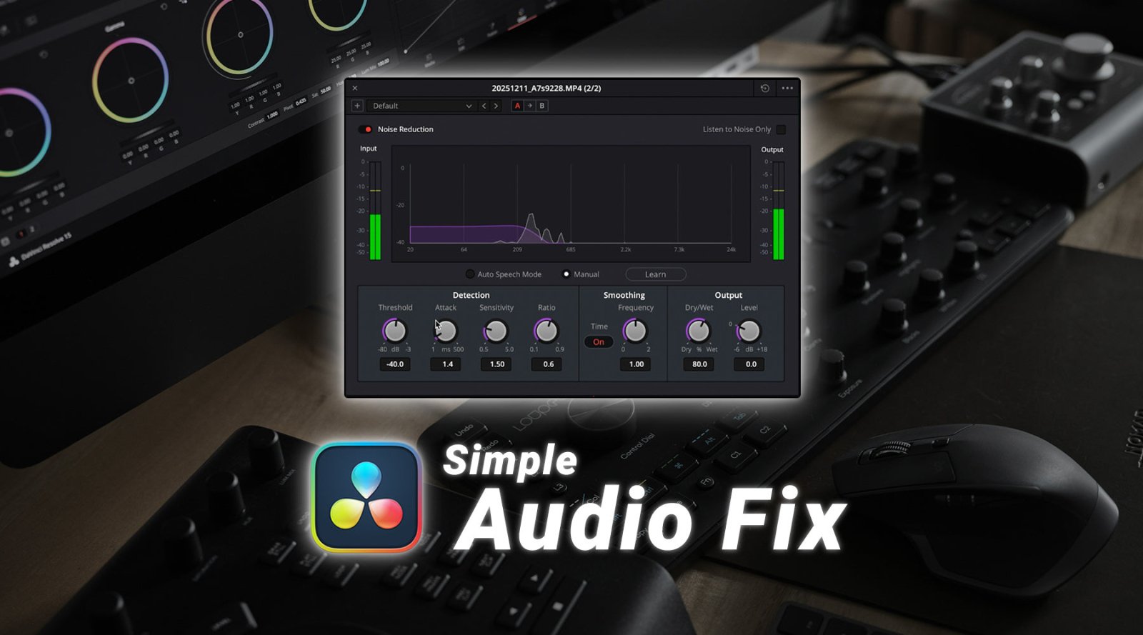 DaVinci Resolve Audio Basics: How to Make Your Videos Sound Professional - Editors Keys
