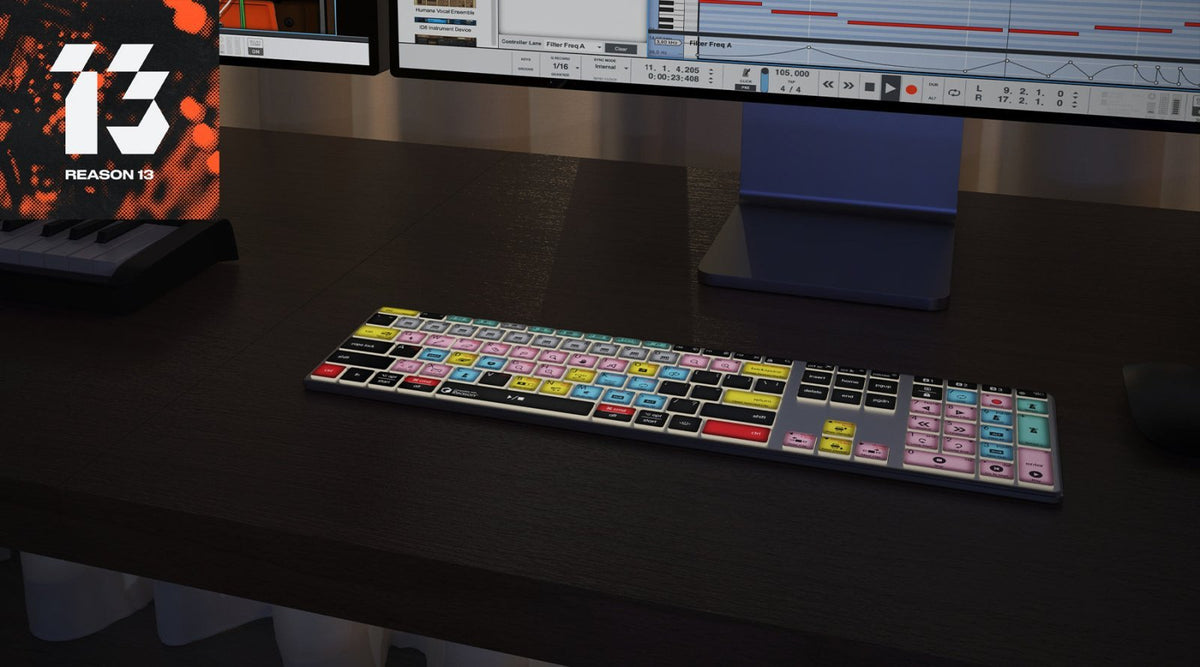 Video Editing Keyboard Extensions Editors Keys Wireless Backlit Editing Keyboard Designed For Reason!