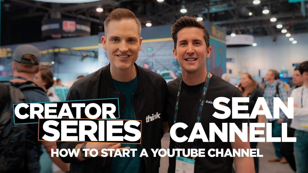 How to start a YouTube Channel with Sean Cannell from Think Media - Editors Keys