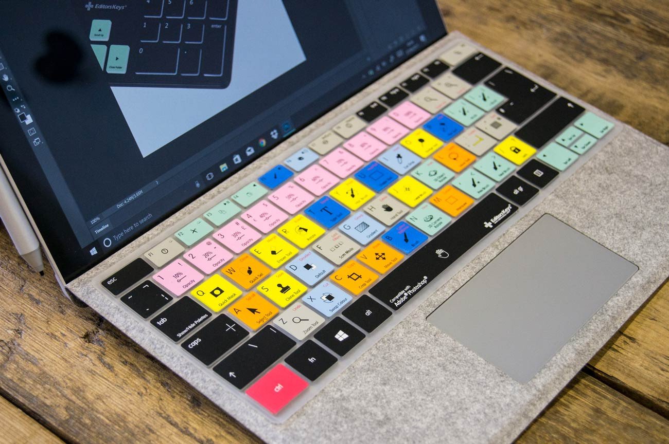 Microsoft Surface Keyboard Covers - New Product Launch - Editors Keys