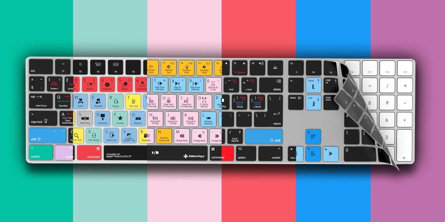 New Keyboard Covers for Apple Magic Keyboard with Numeric Pad - Editors Keys