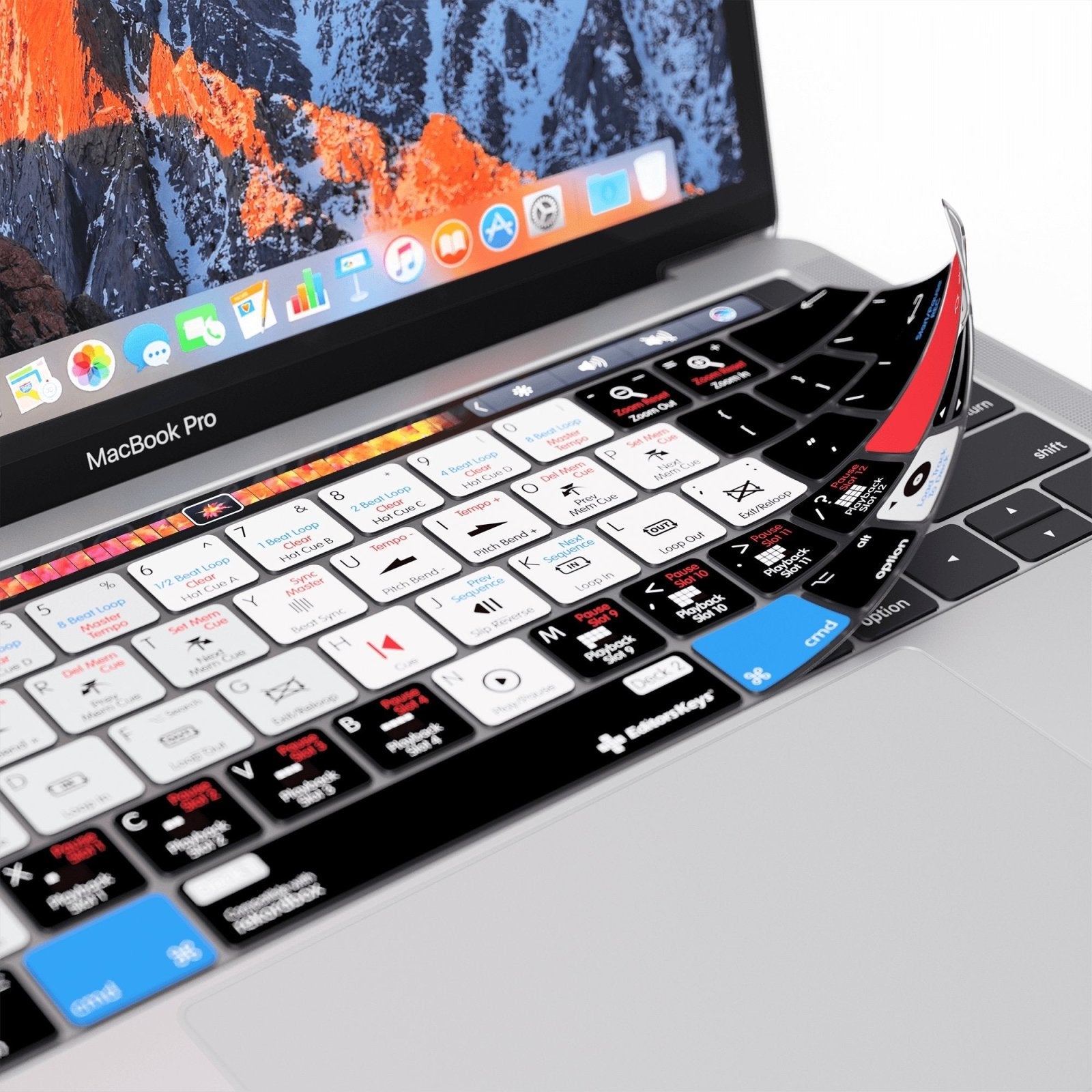 New Rekordbox Keyboard Shortcut Covers | Out now for MacBook Pro - Editors Keys