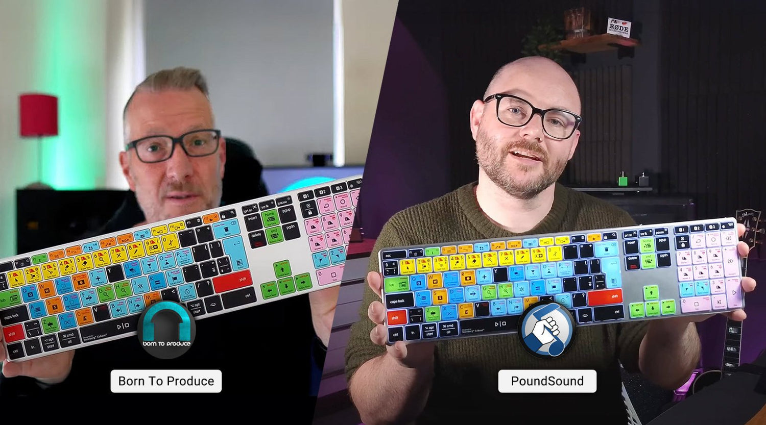 What Producers Are Saying About the Editors Keys Wireless Backlit Keyboard for Cubase - Editors Keys